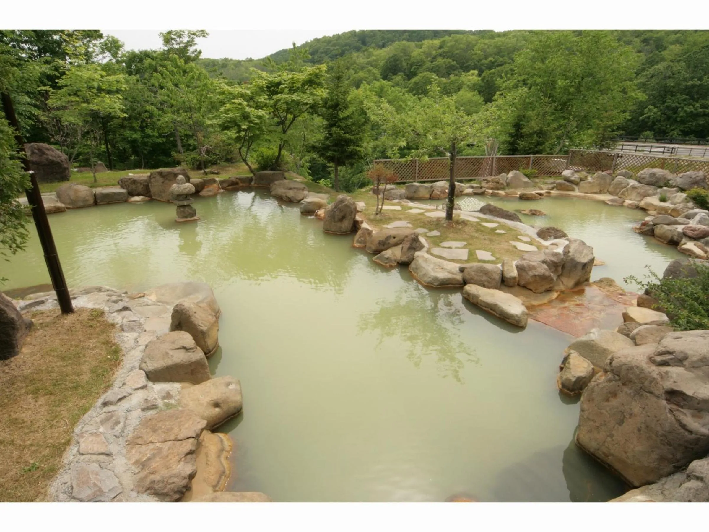 Hot Spring Bath in Niseko Grand Hotel