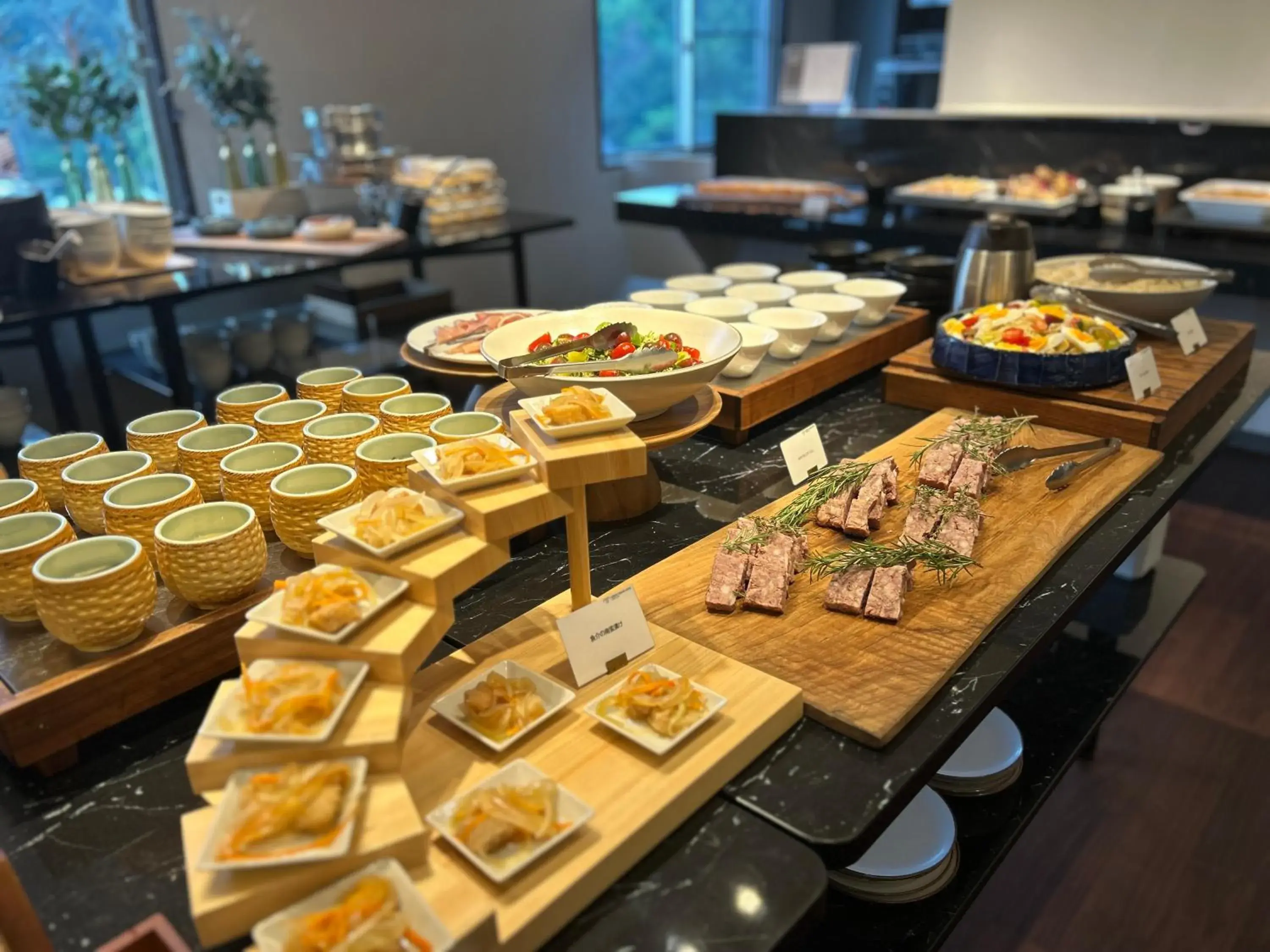 Buffet breakfast in Niseko Grand Hotel Buffet breakfast in Niseko Grand Hotel