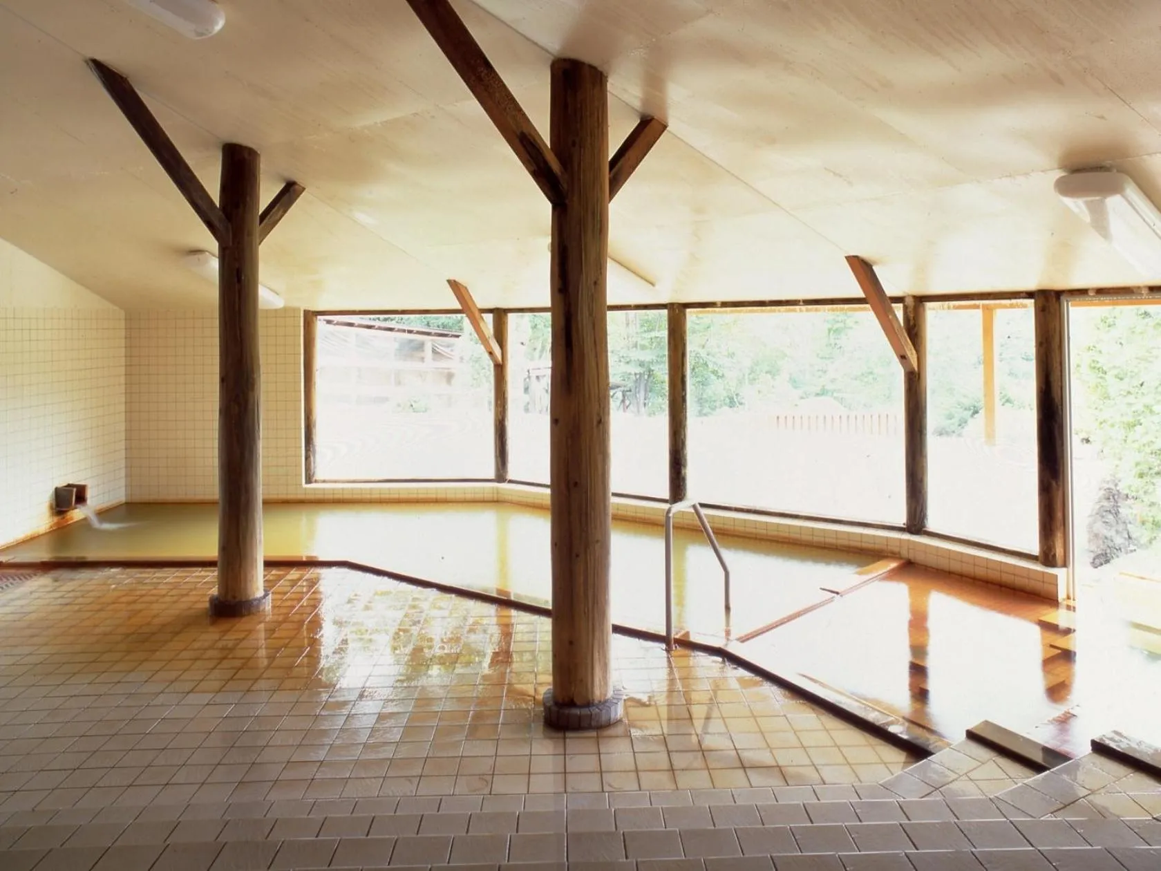 Hot Spring Bath in Niseko Grand Hotel