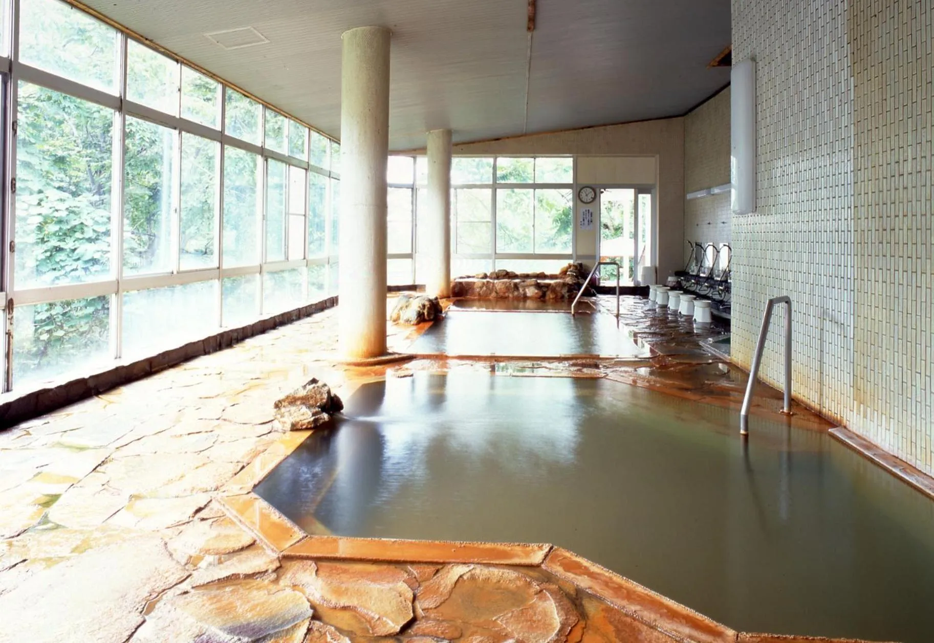 Hot Spring Bath in Niseko Grand Hotel