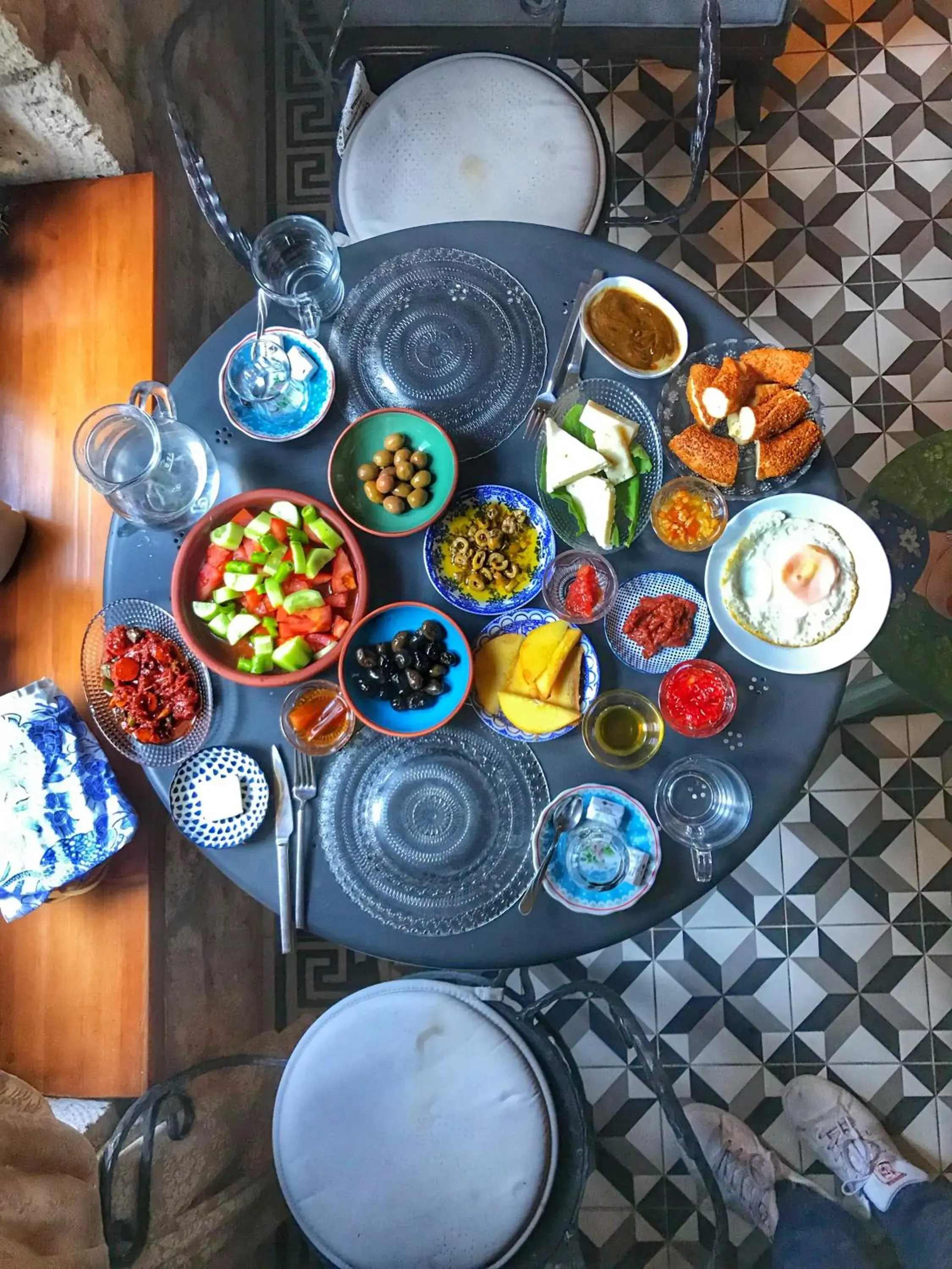 Breakfast in Oberj d'Azur Alaçatı Breakfast in Oberj d'Azur Alaçatı