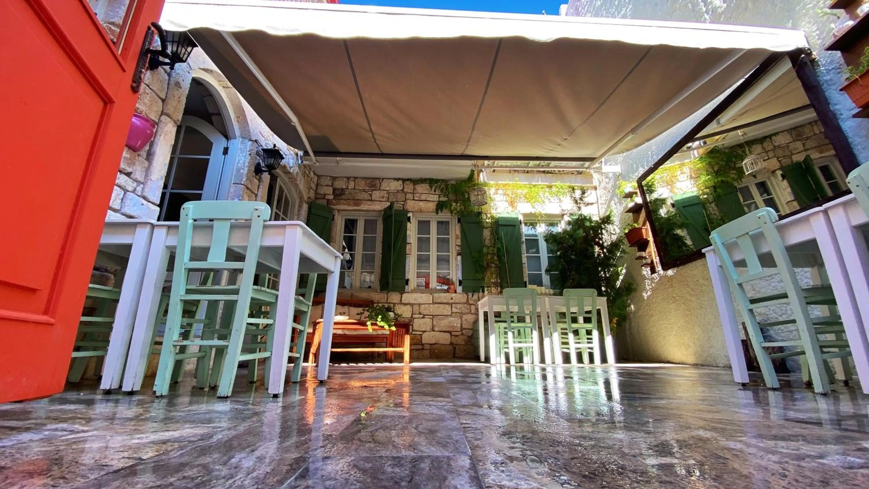 Patio in Oberj d'Azur Alaçatı