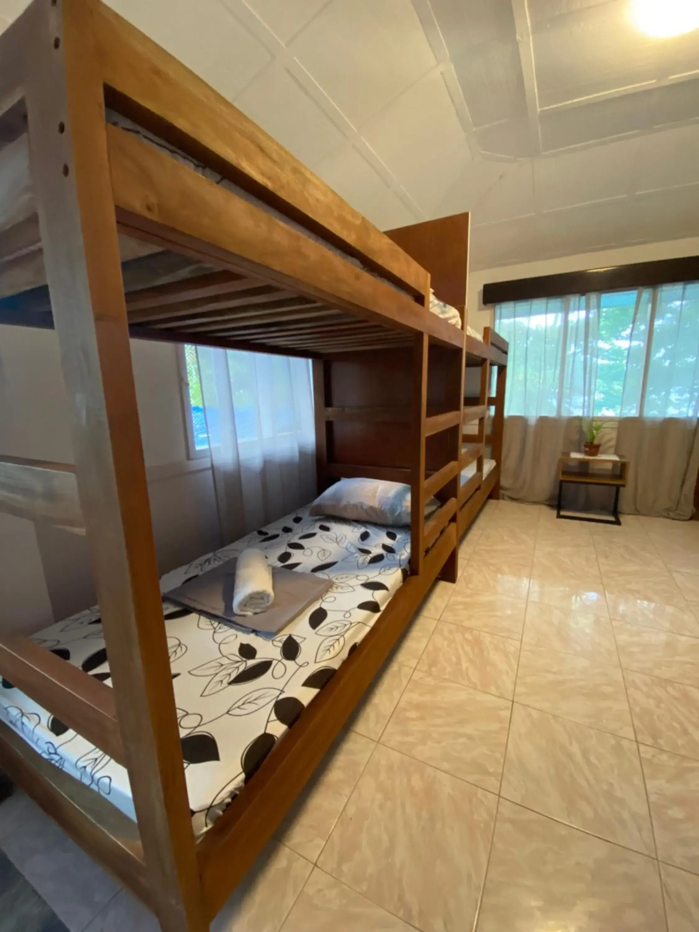 Bed in Kurma Eco Beach Lodge Bed in Kurma Eco Beach Lodge