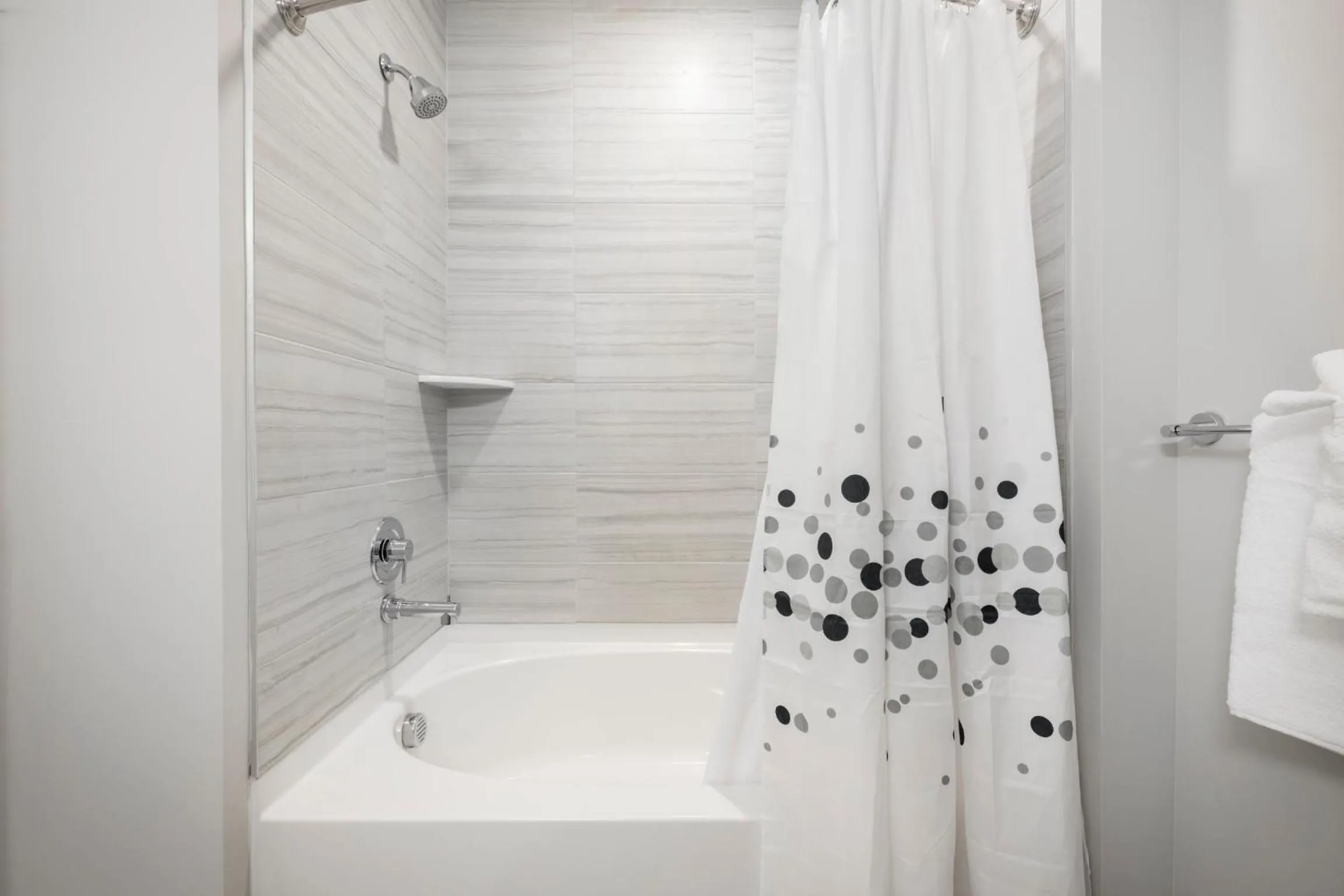 Bathroom in Global Luxury Suites East Boston