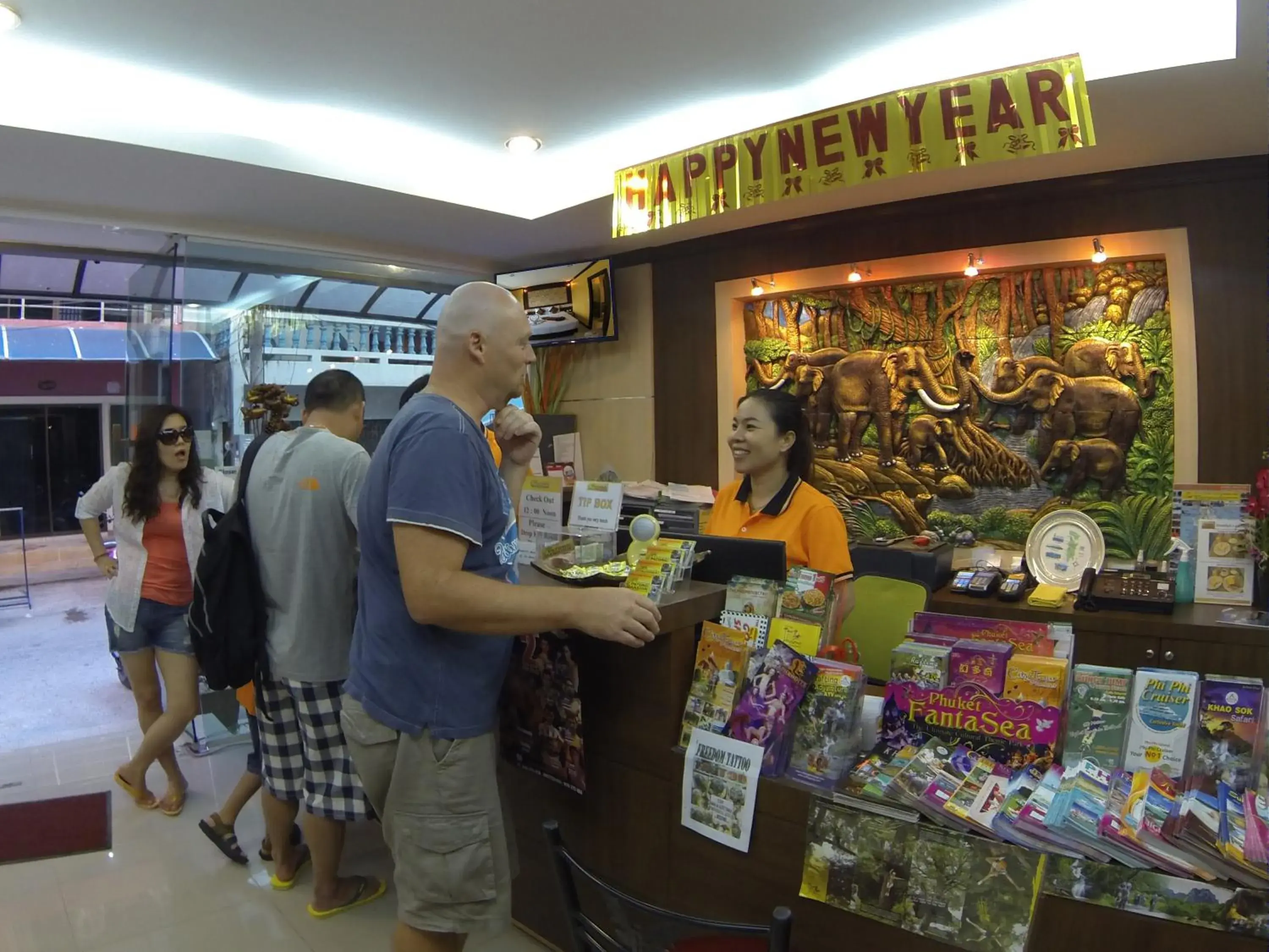 Lobby or reception in Patong Mansion - SHA Certified Lobby or reception in Patong Mansion - SHA Certified