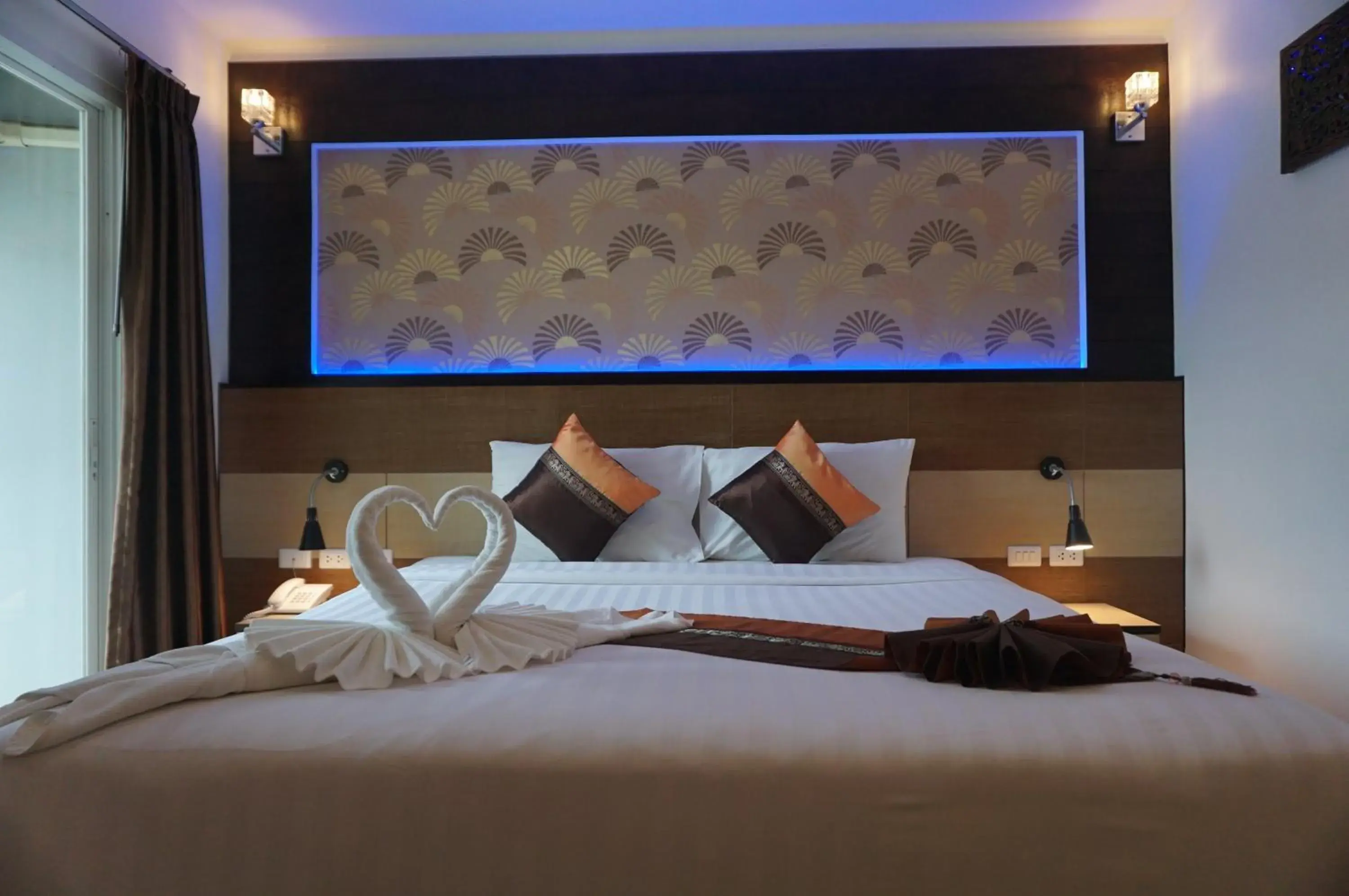 Photo of the whole room, Bed in Patong Mansion - SHA Certified Photo of the whole room, Bed in Patong Mansion - SHA Certified