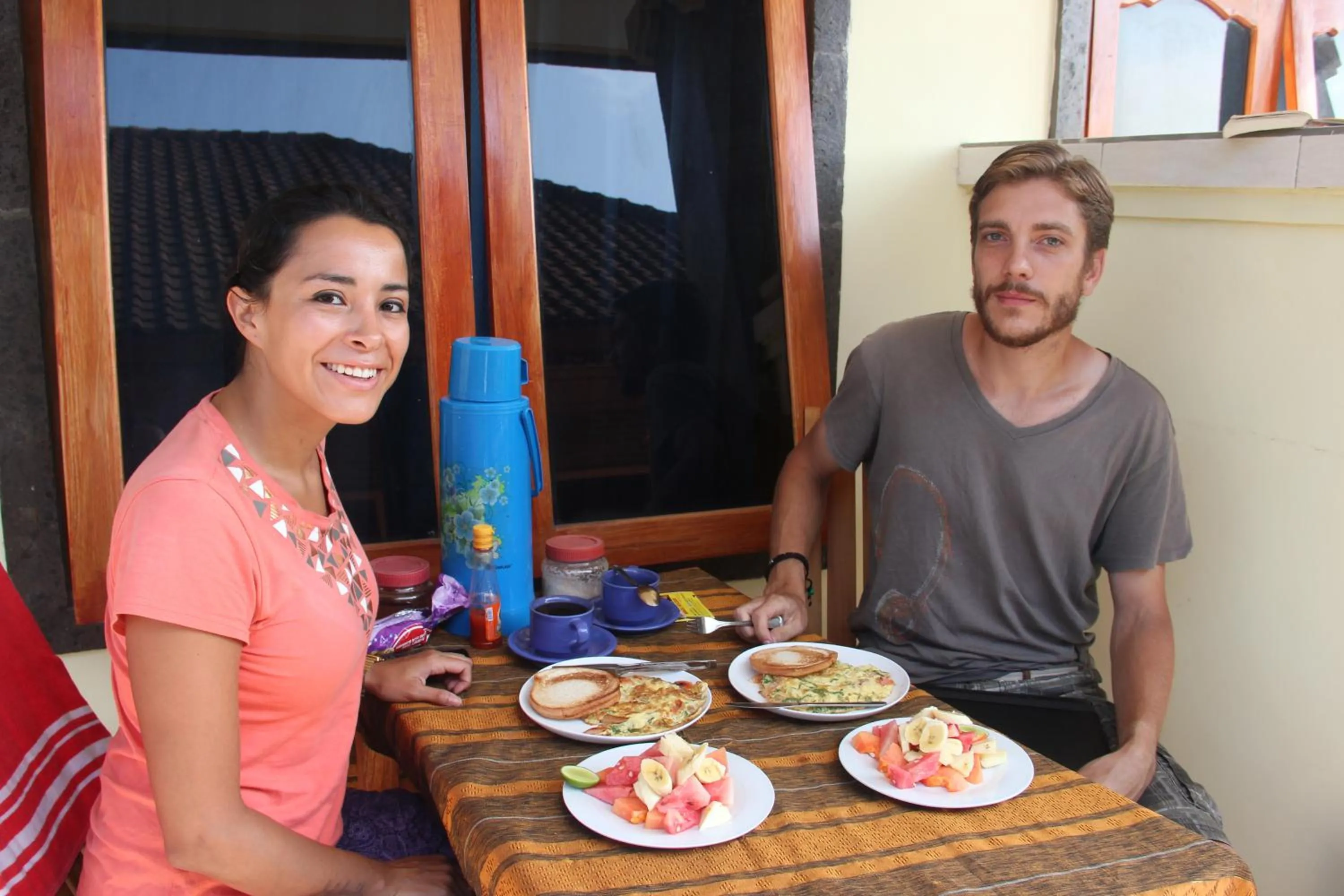 group of guests in Kabera House 2