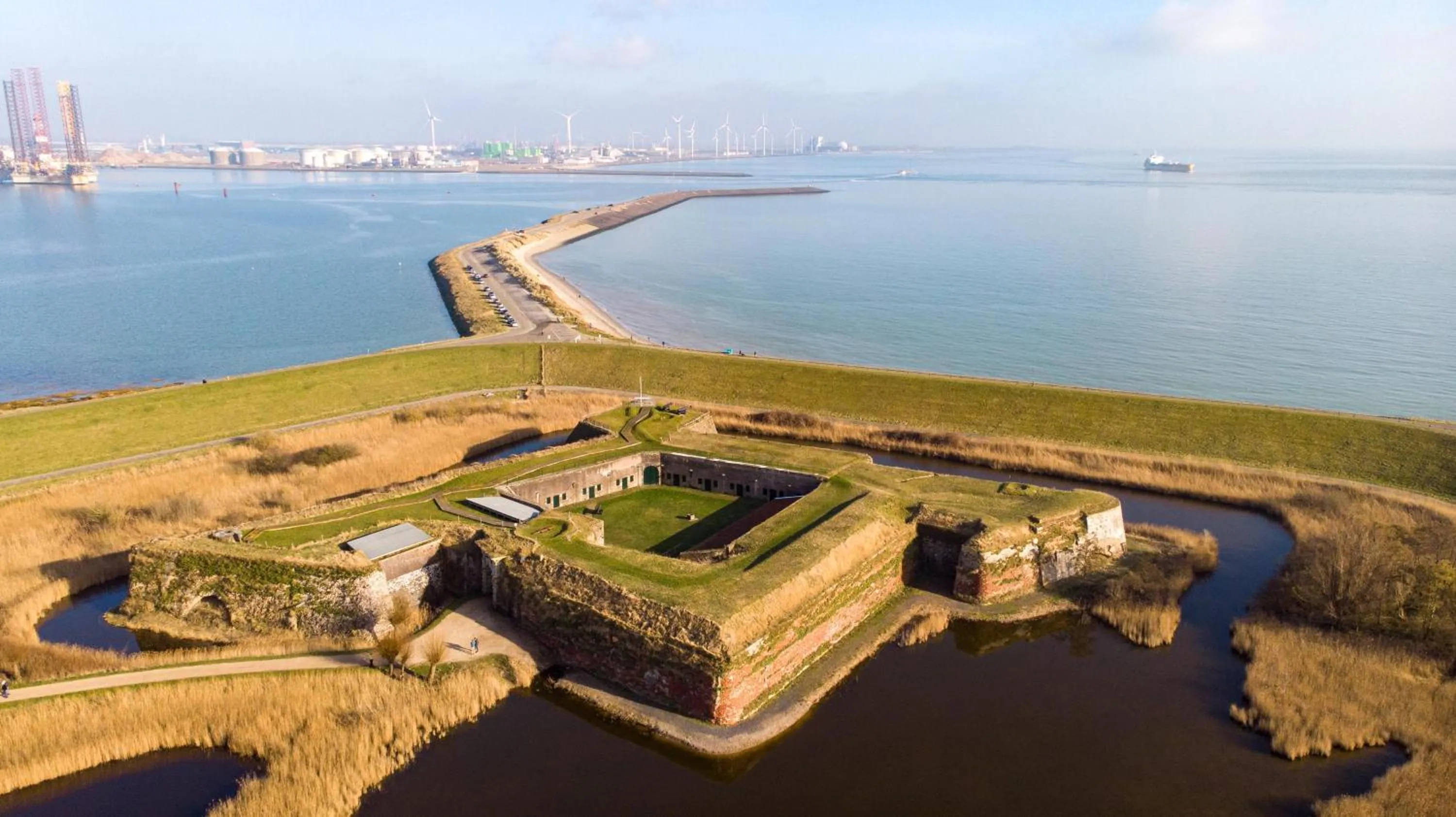 Natural landscape in B&B by the C