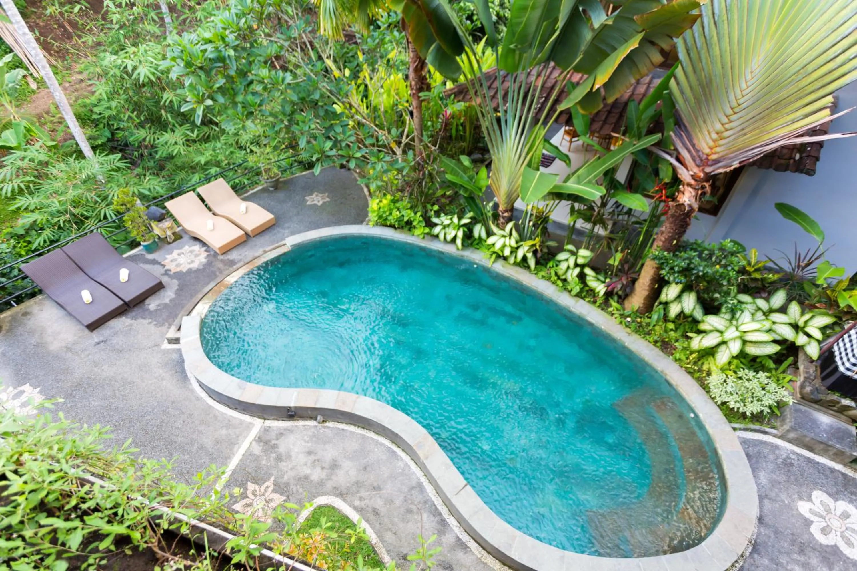 Swimming pool in Rahayu Suites Monkey Forest Ubud