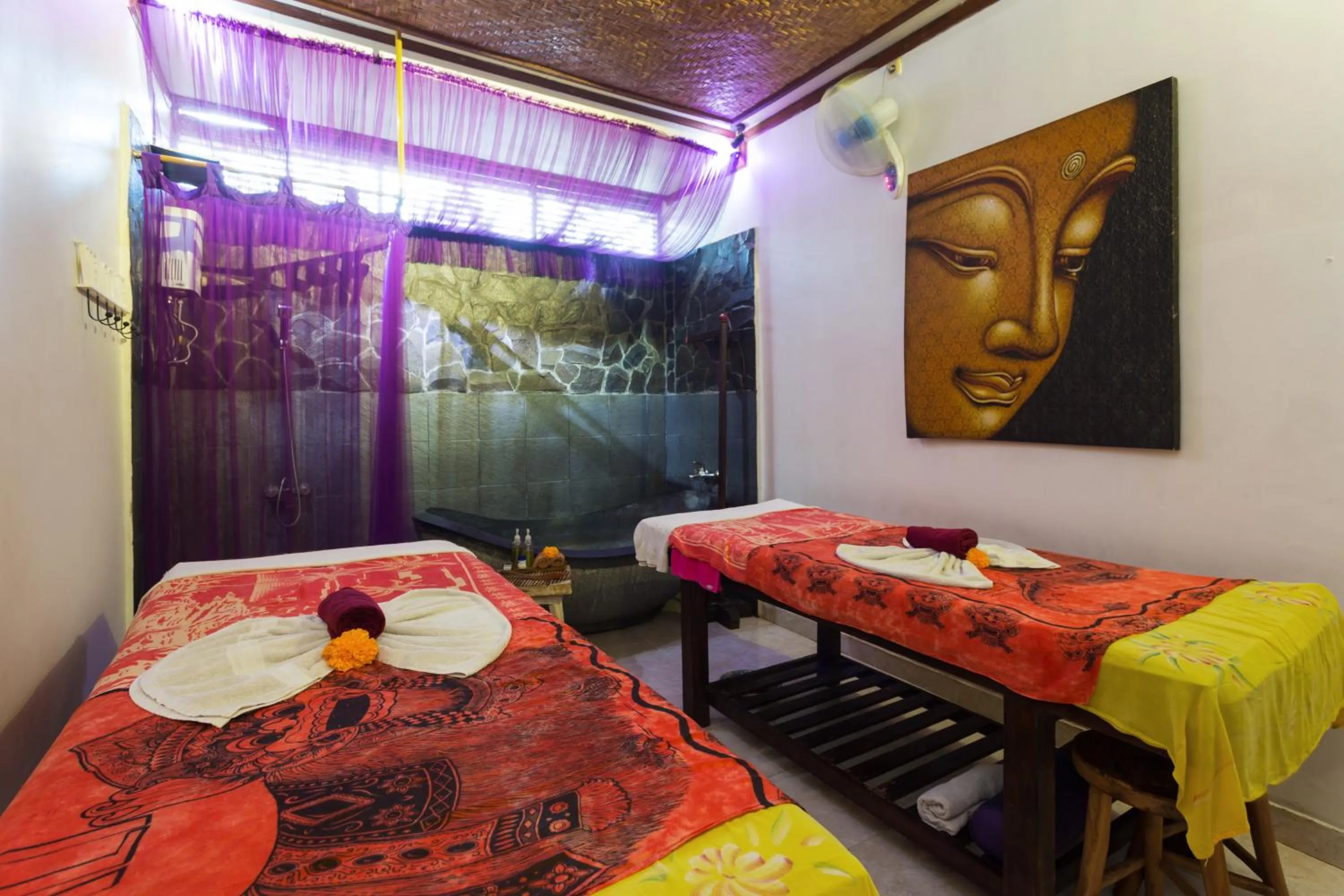 Spa and wellness centre/facilities, Bed in Rahayu Suites Monkey Forest Ubud