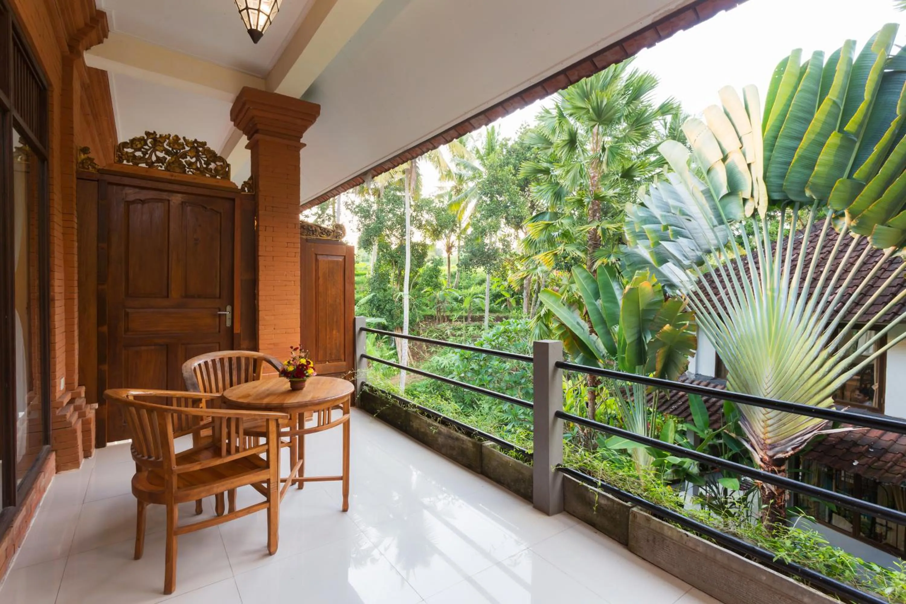 Balcony/Terrace in Rahayu Suites Monkey Forest Ubud