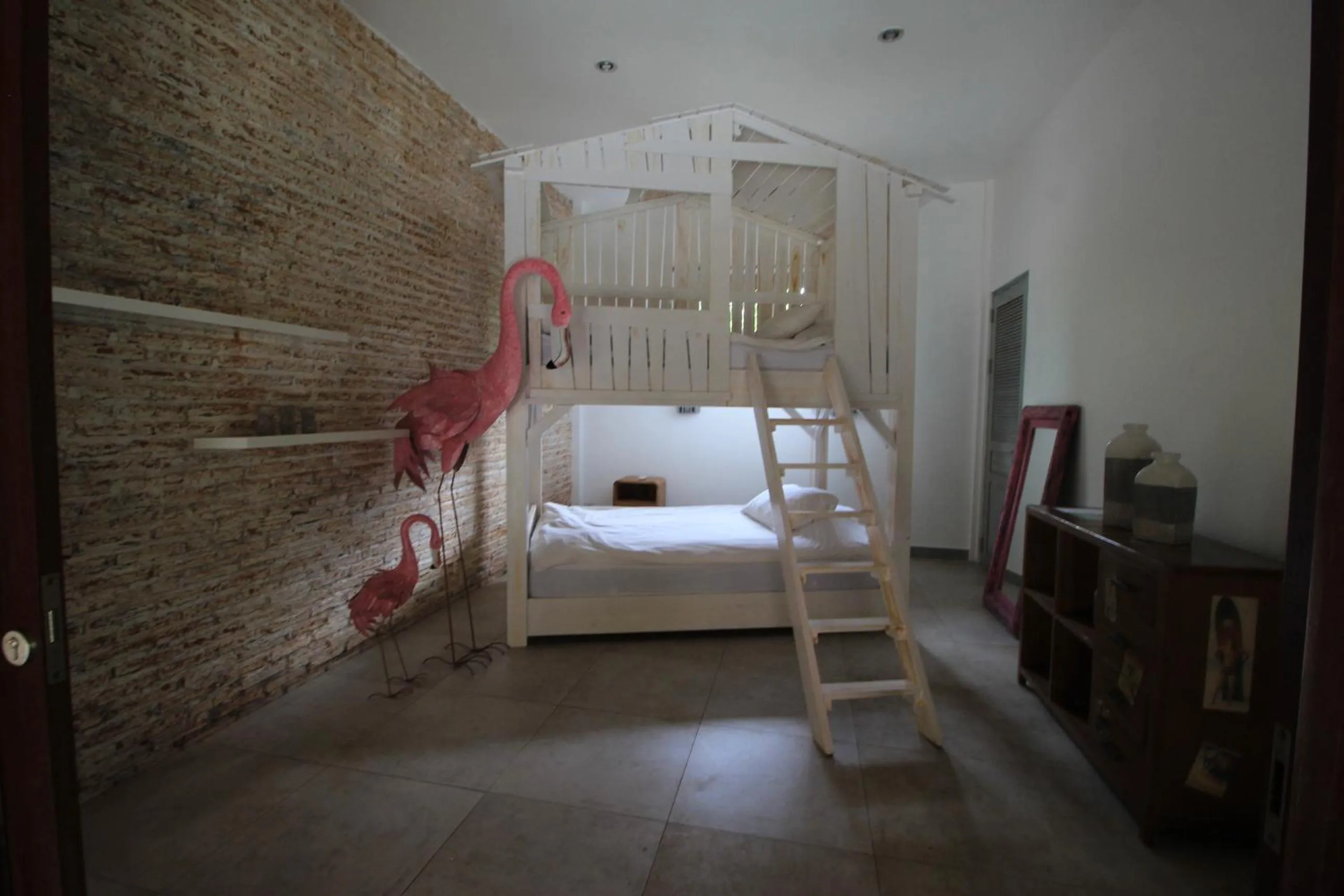 bunk bed, Bed in La Cabane