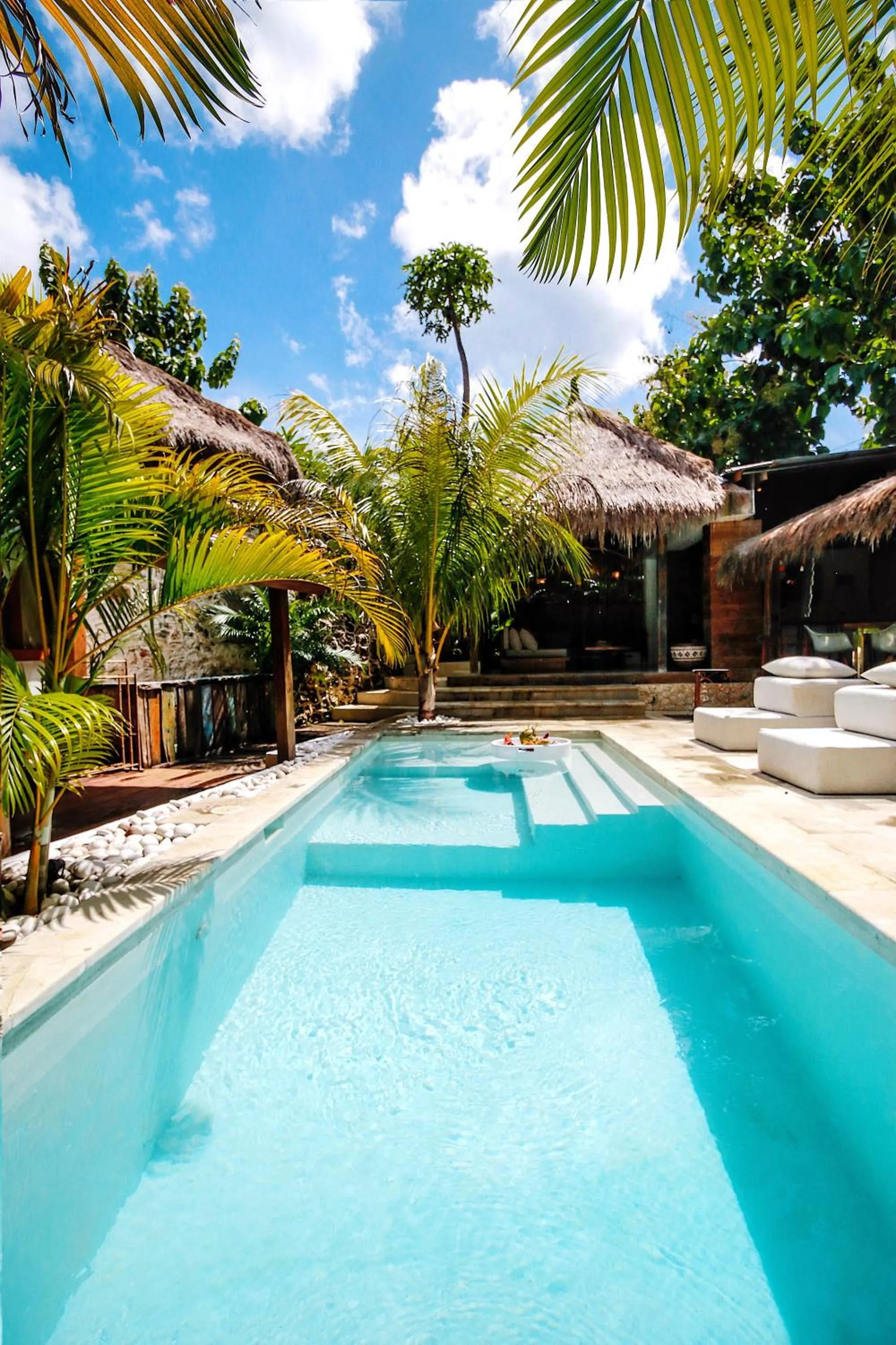 Swimming pool in La Cabane