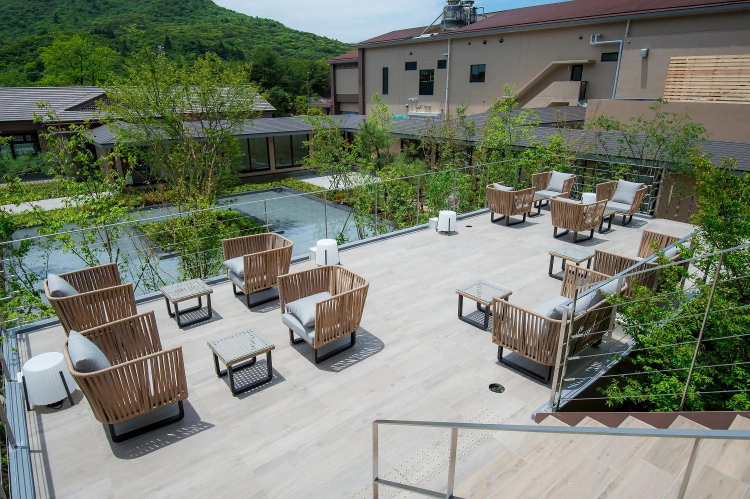 Lounge or bar in Unzen Kyushu Hotel