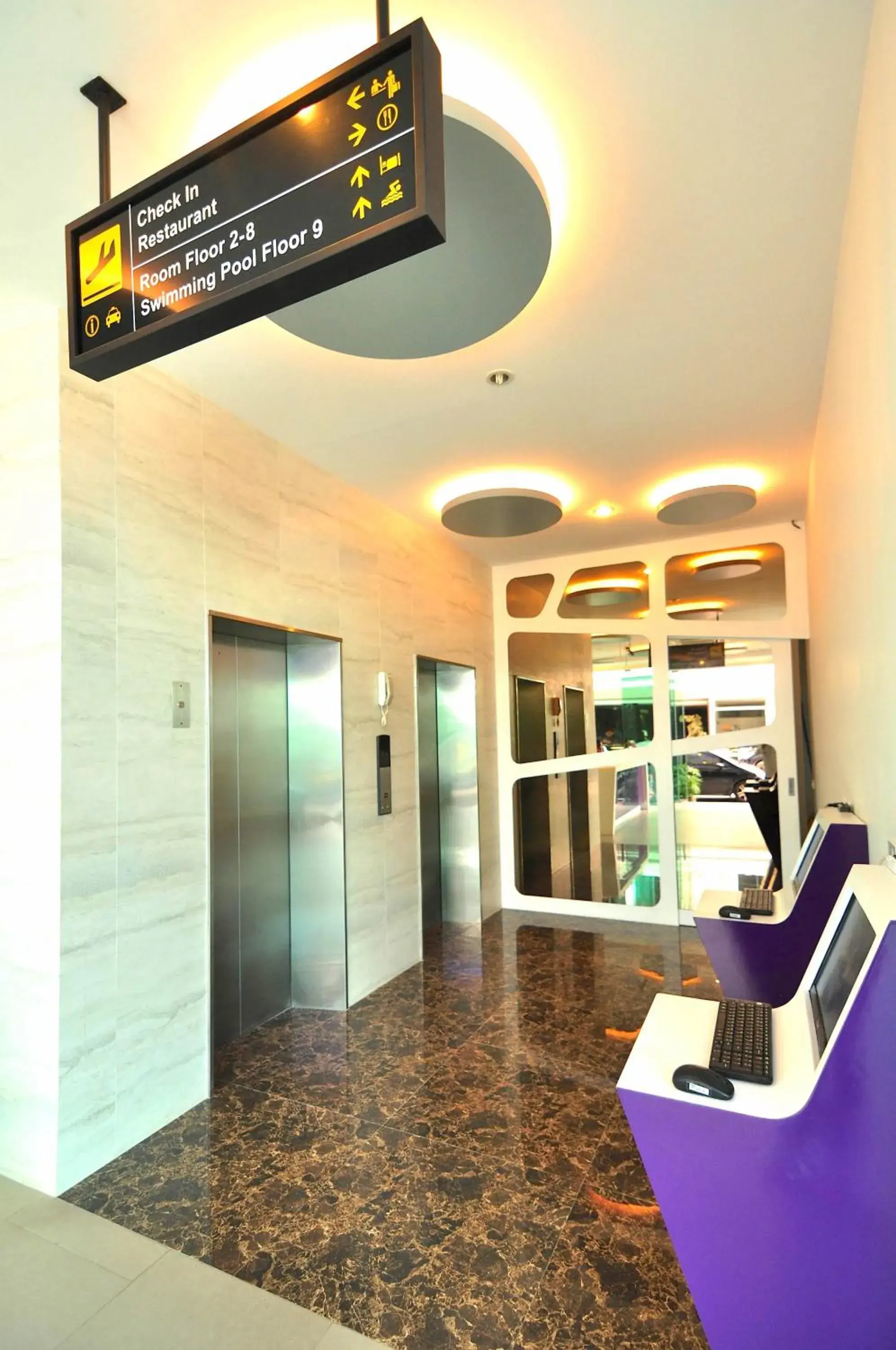 Lobby or reception in The AIM Patong Hotel Lobby or reception in The AIM Patong Hotel