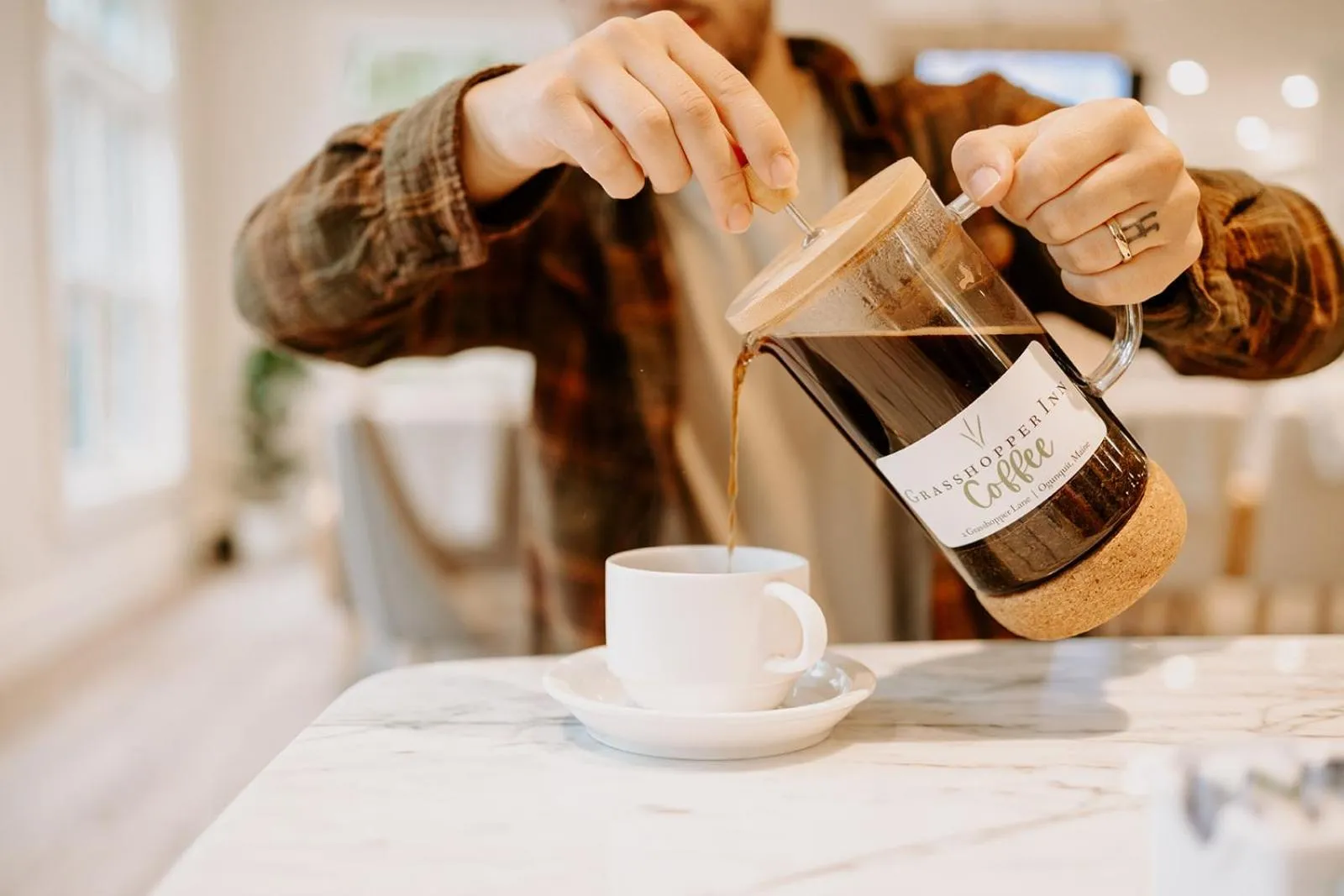 Coffee/tea facilities in Grasshopper Inn
