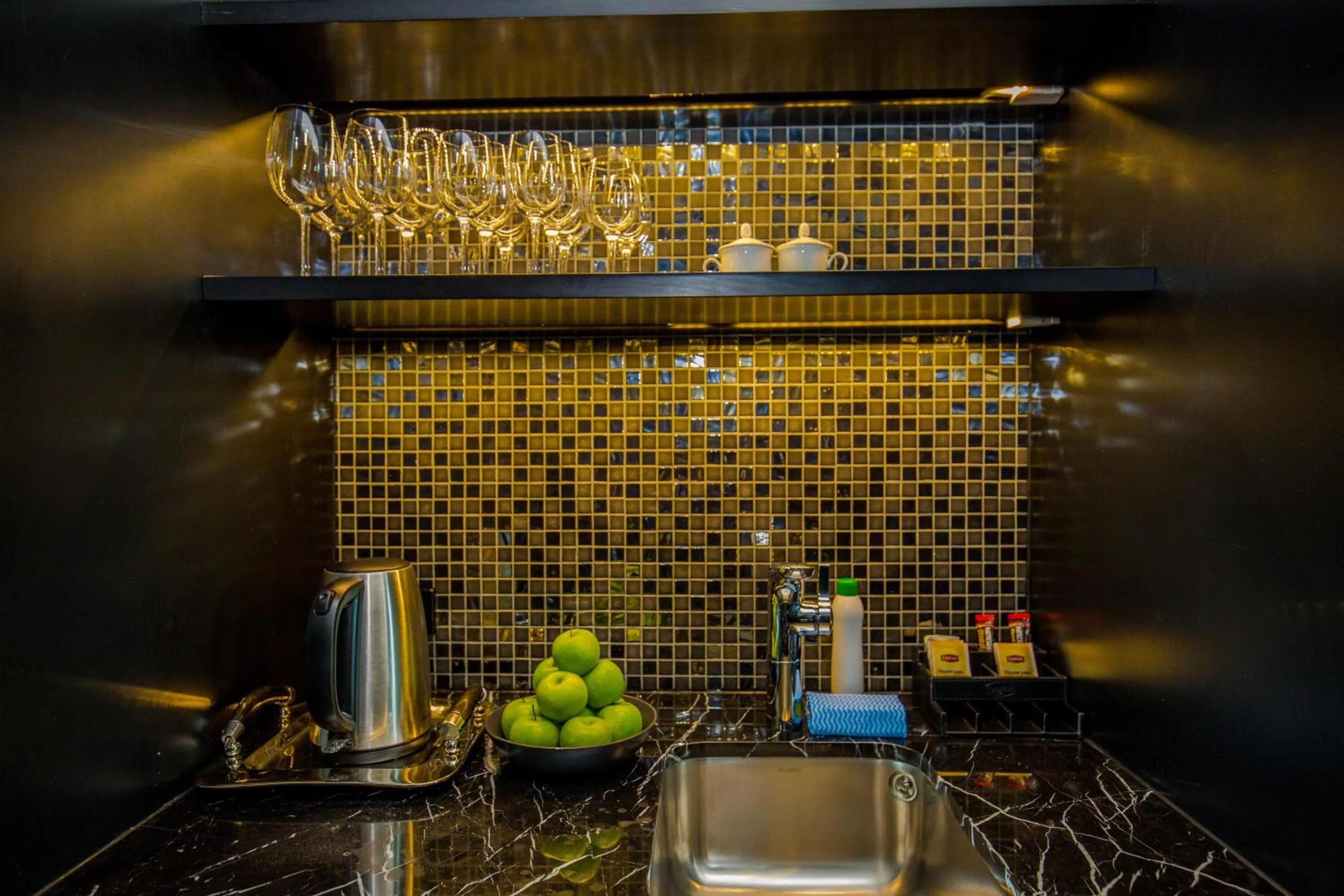 Kitchen or kitchenette in Grand Papua Hotel