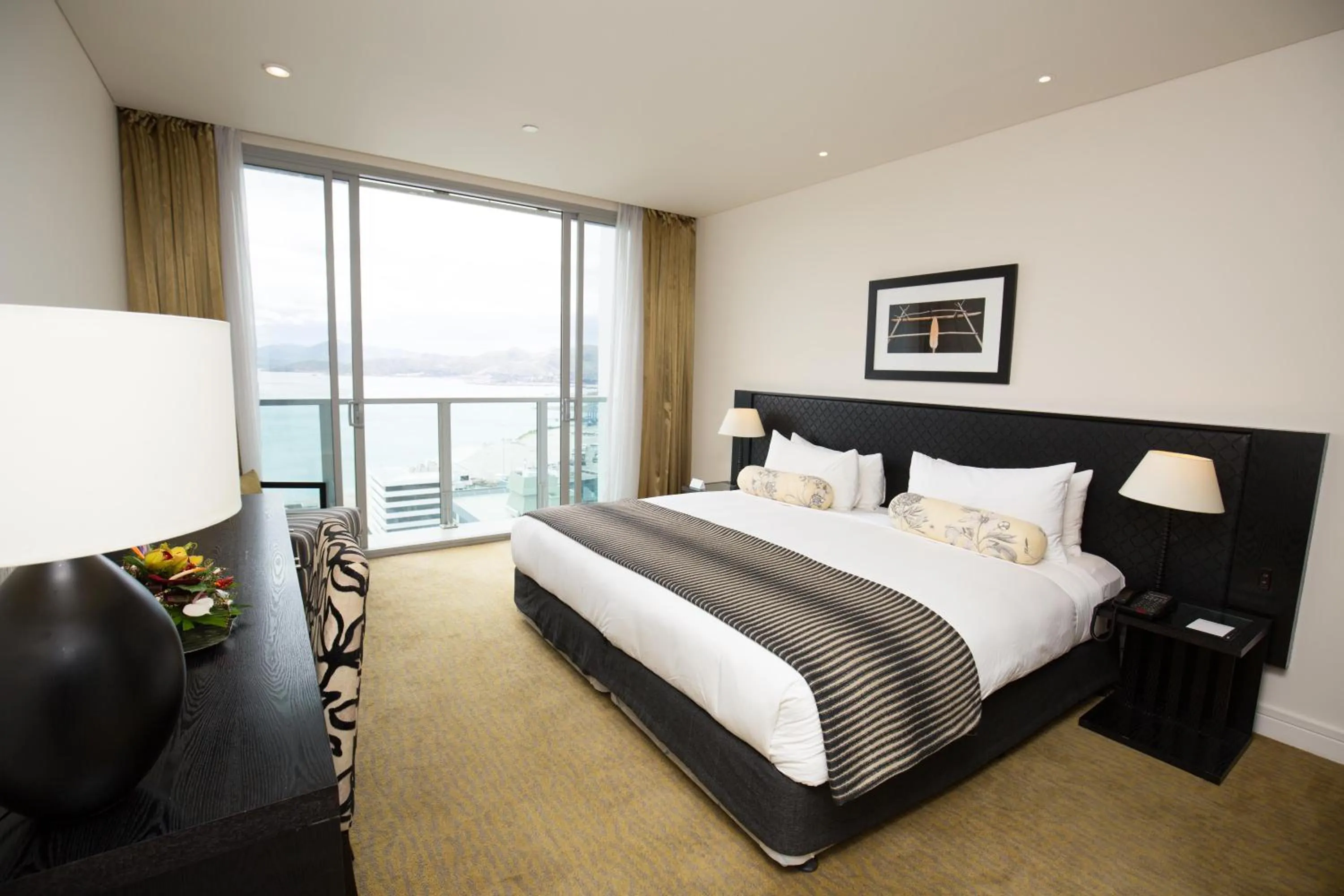 Bedroom, Bed in Grand Papua Hotel