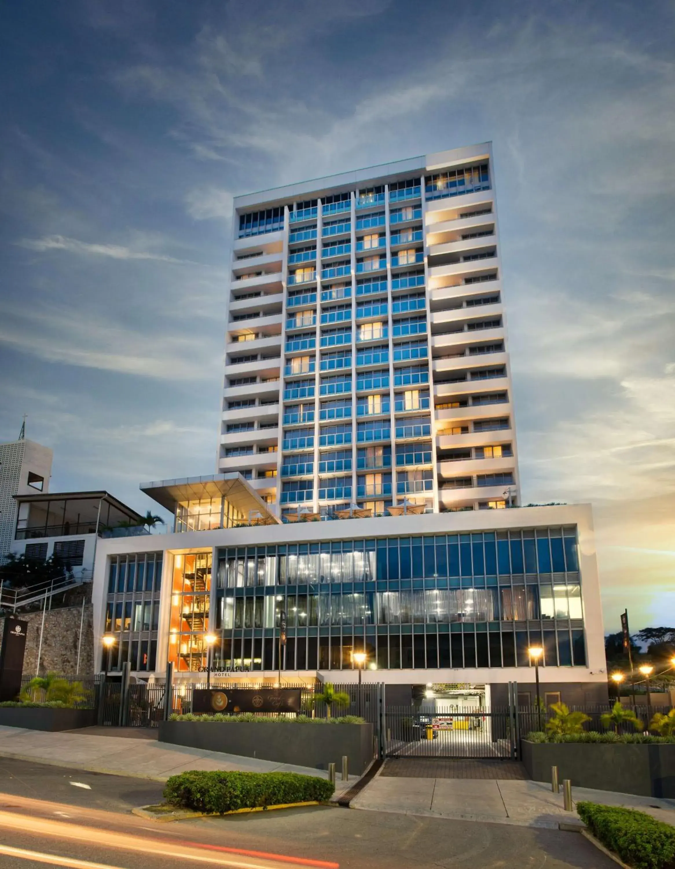 Property building in Grand Papua Hotel, a member of Radisson Individuals Property building in Grand Papua Hotel, a member of Radisson Individuals