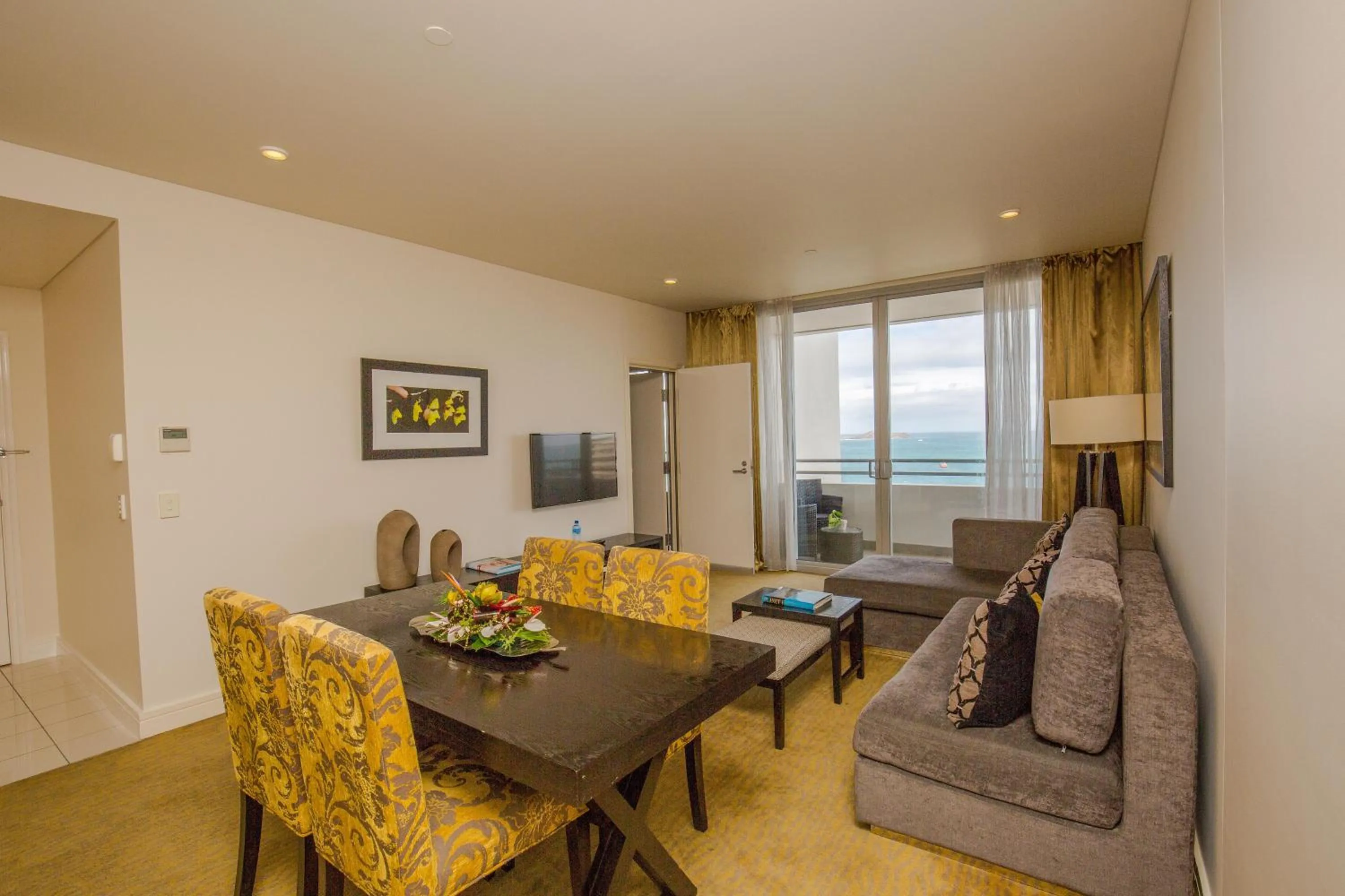 Living room in Grand Papua Hotel