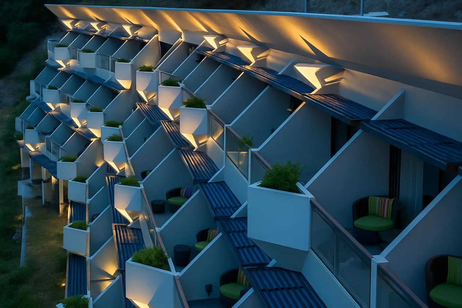 Property building in Ela Beach Hotel