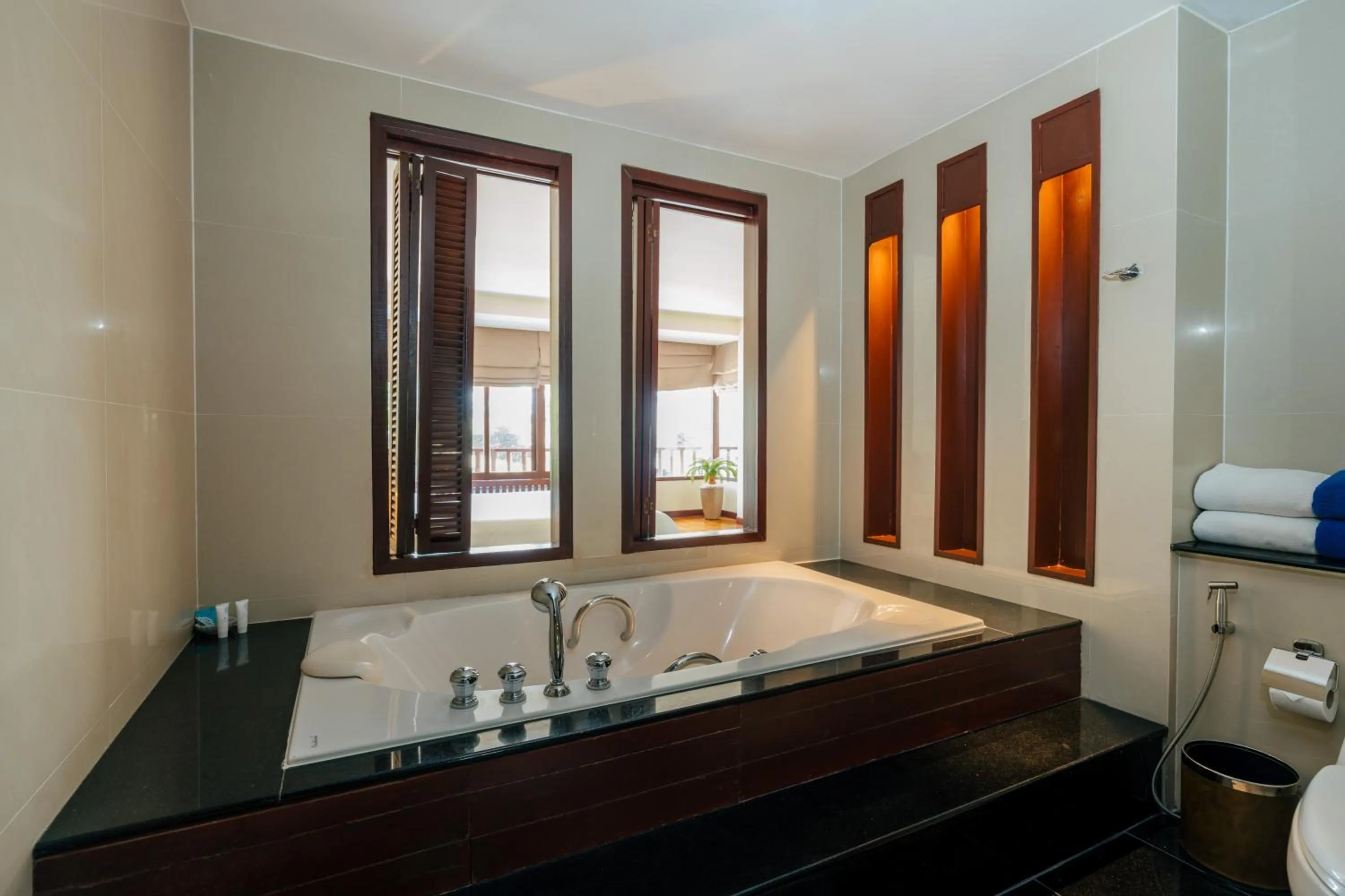 Bath, Bed in Arinara Beach Resort Phuket - SHA Extra Plus