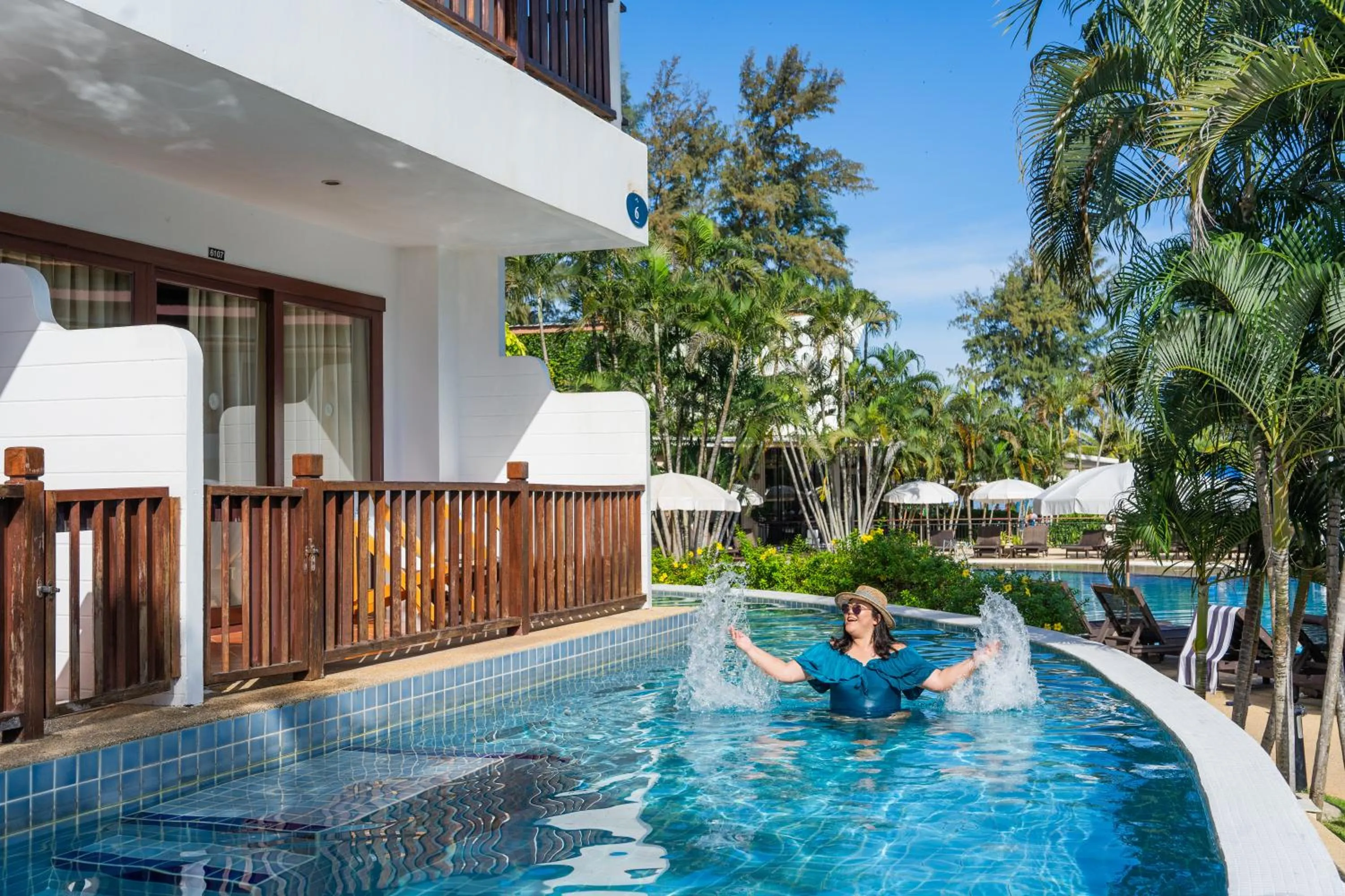Balcony/Terrace in Arinara Beach Resort Phuket - SHA Extra Plus