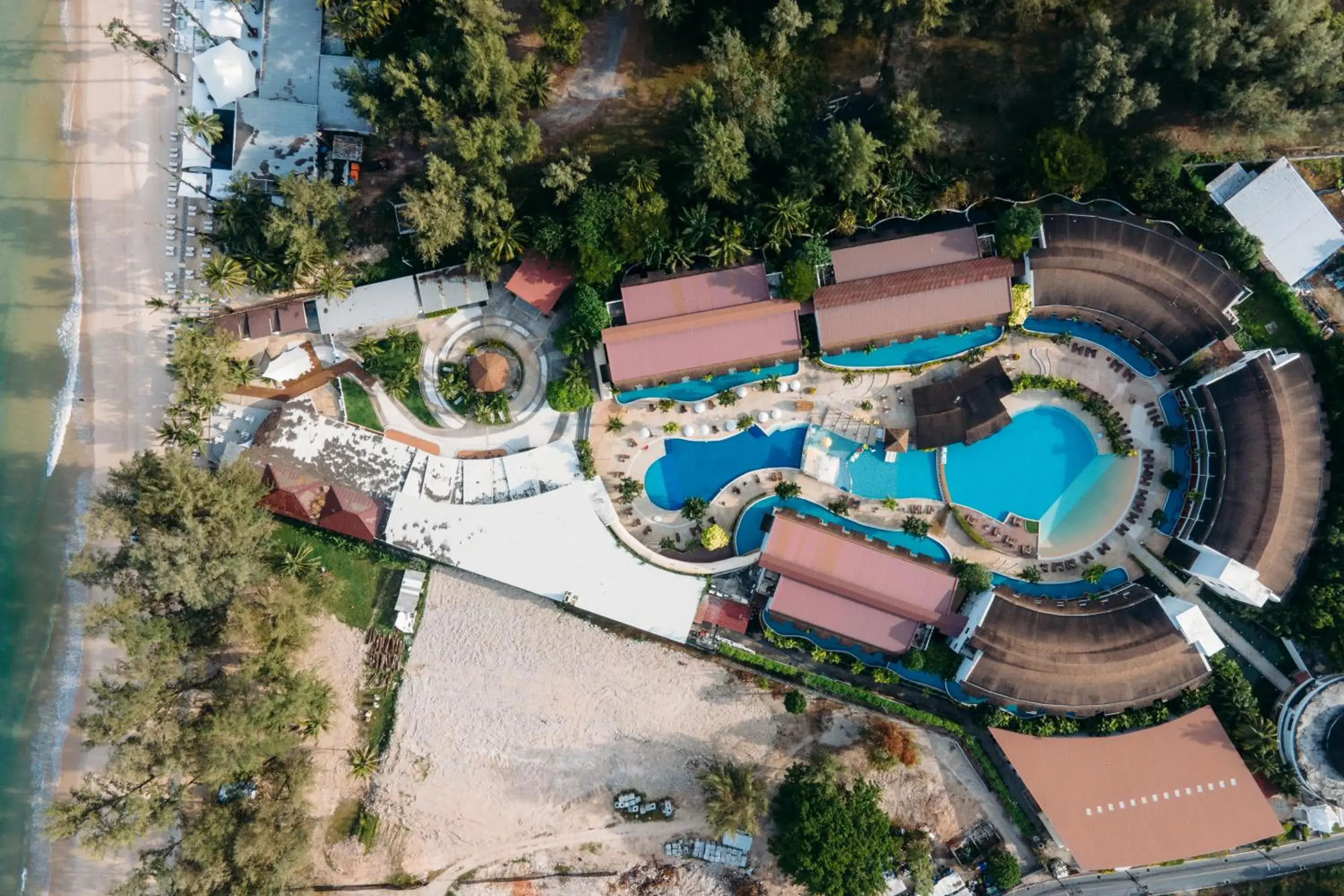 Pool view in Arinara Beach Resort Phuket - SHA Extra Plus Pool view in Arinara Beach Resort Phuket - SHA Extra Plus