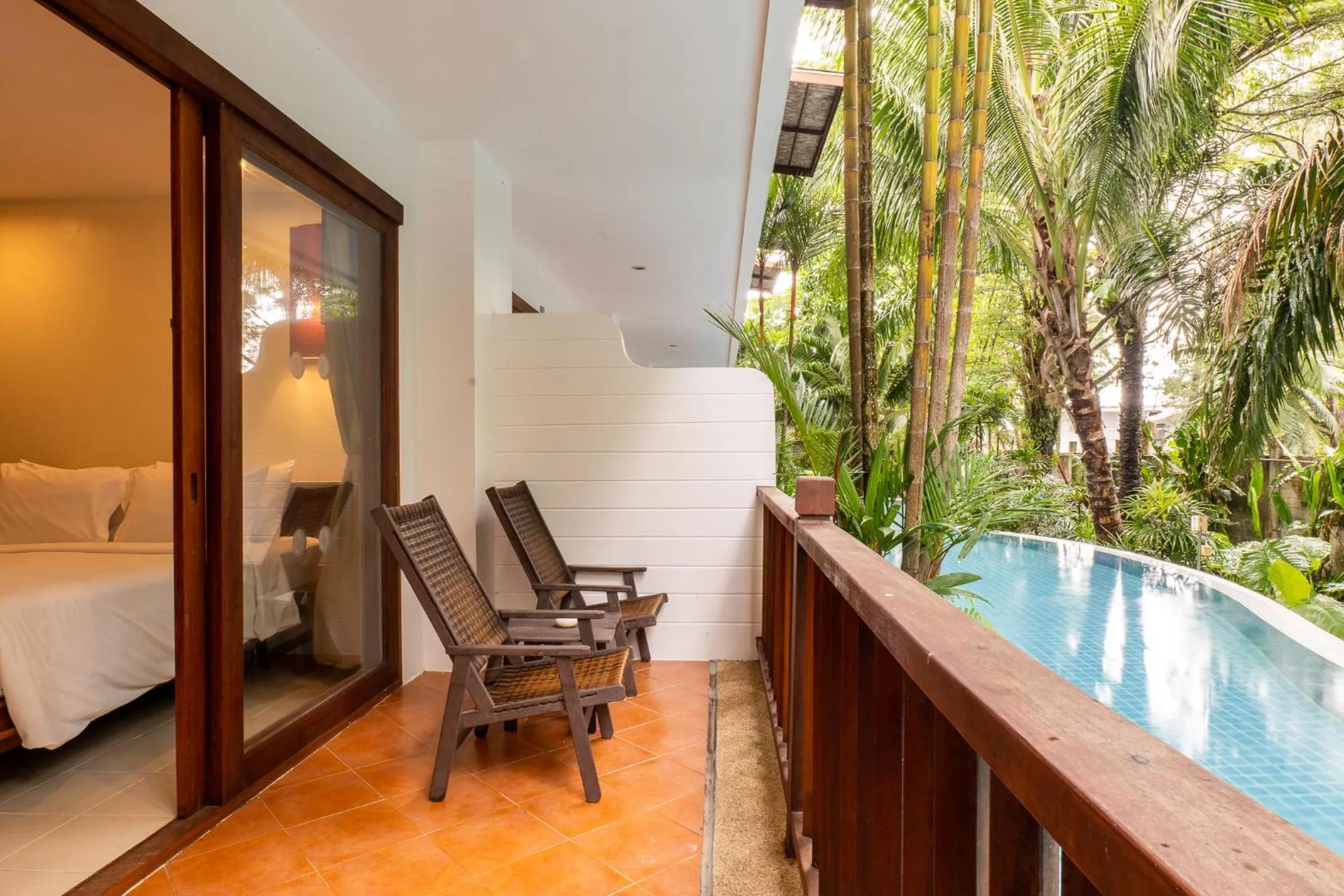 Balcony/Terrace in Arinara Beach Resort Phuket - SHA Extra Plus