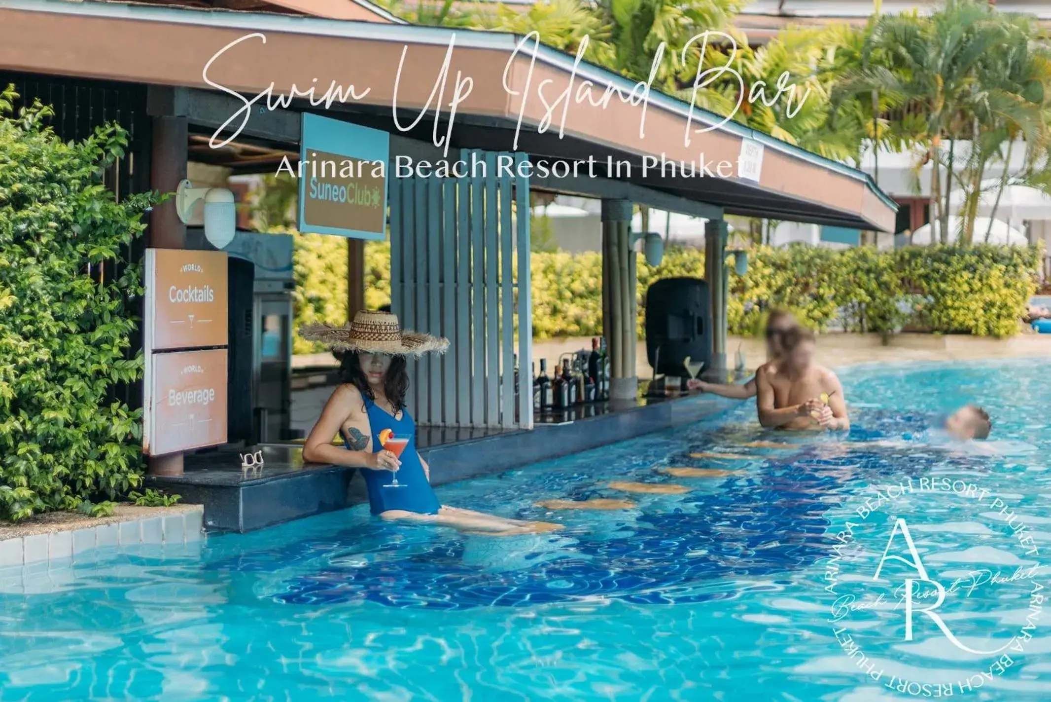 Lounge or bar in Arinara Beach Resort Phuket - SHA Extra Plus Lounge or bar in Arinara Beach Resort Phuket - SHA Extra Plus