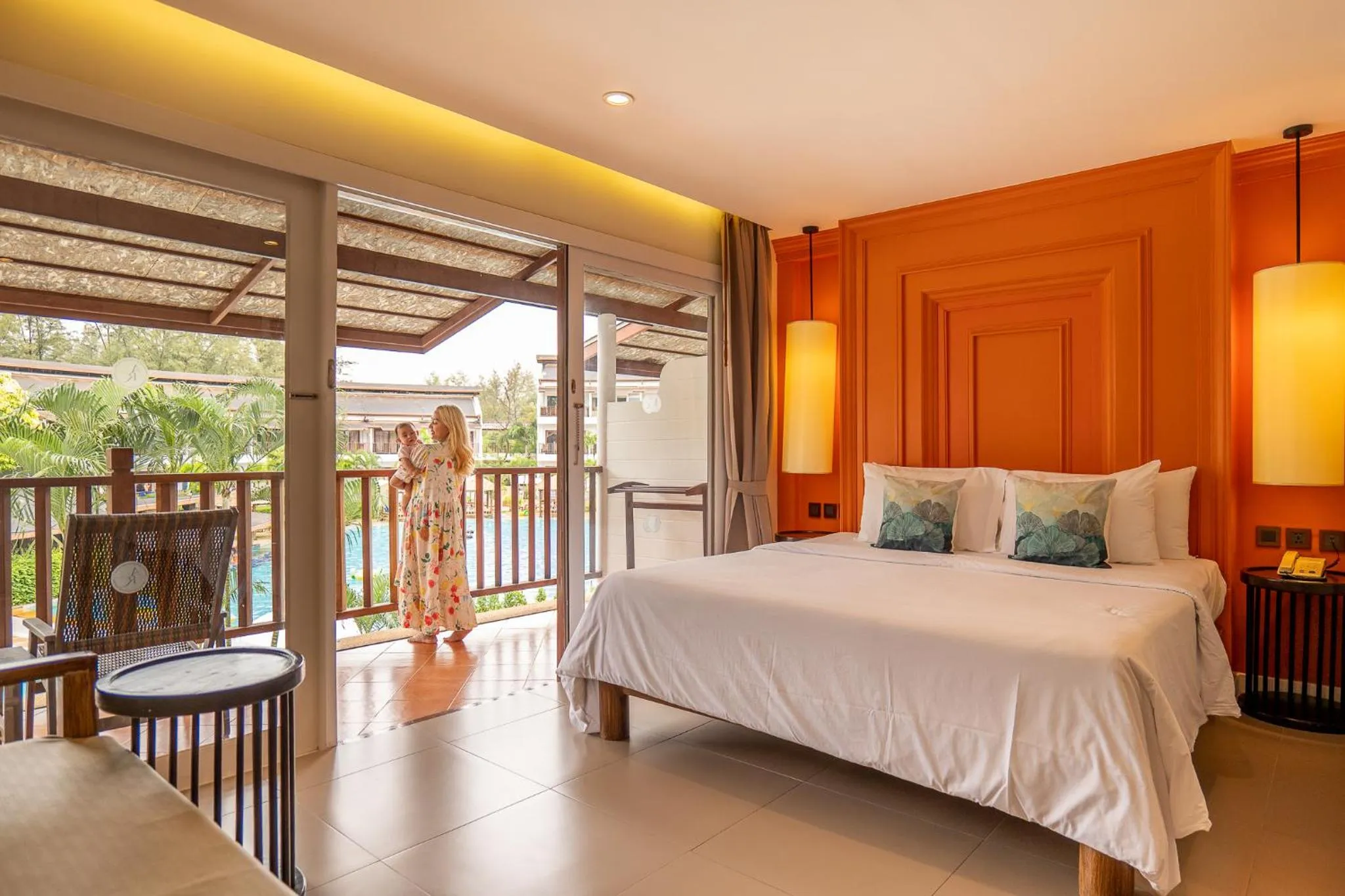 View (from property/room), Bed in Arinara Beach Resort Phuket - SHA Extra Plus