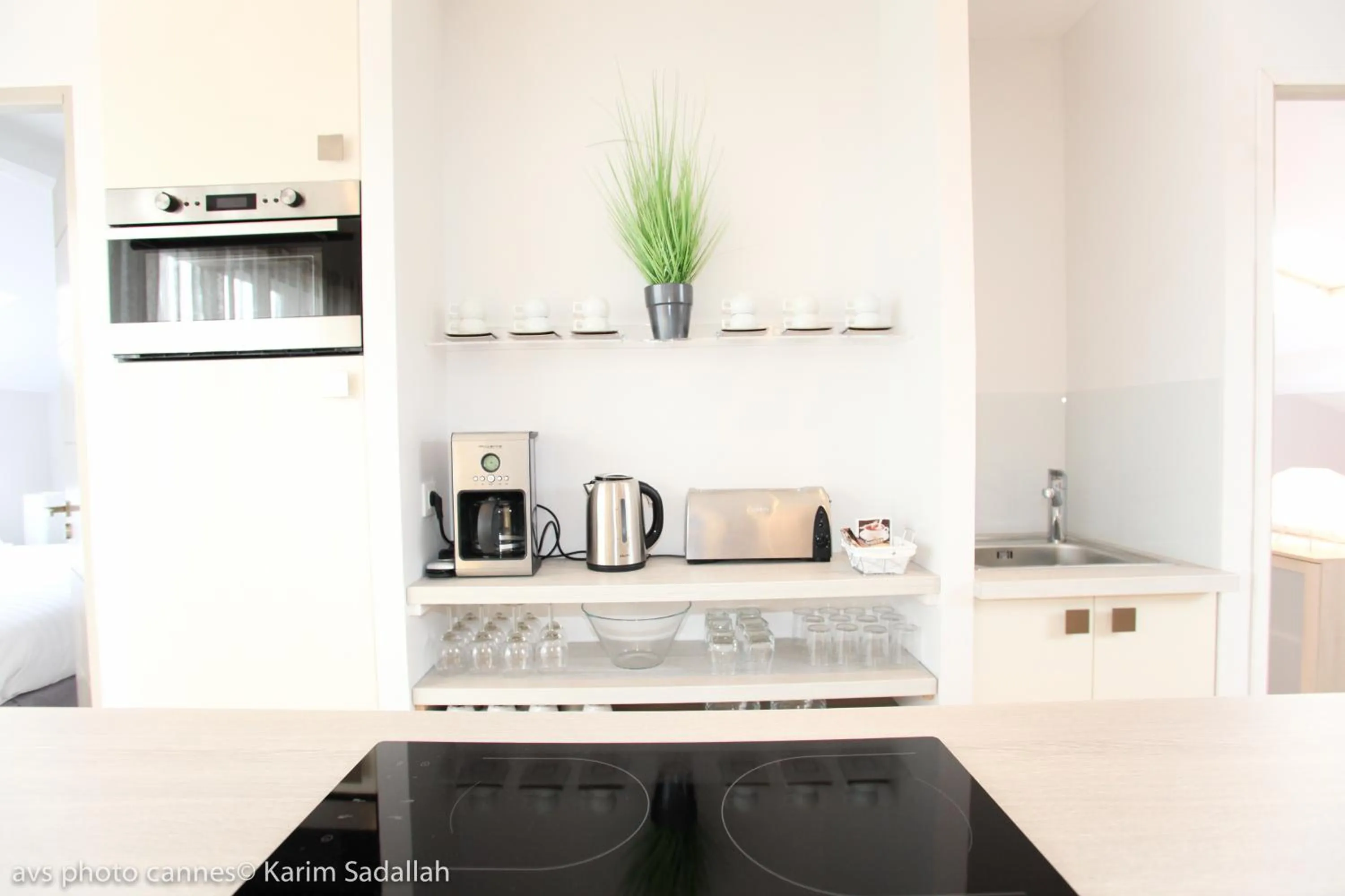 Kitchen or kitchenette in O Carré Croisette Cannes