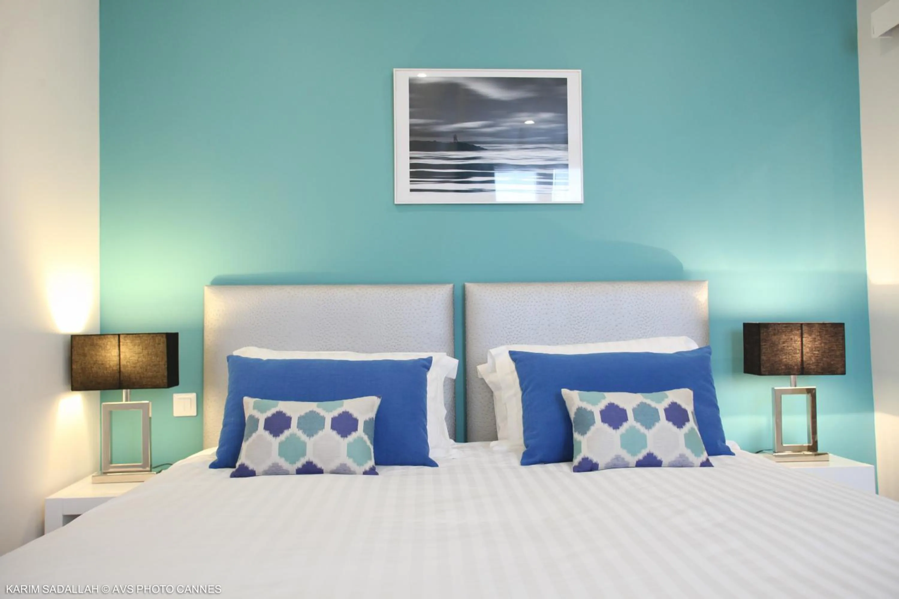 Bedroom, Bed in O Carré Croisette Cannes