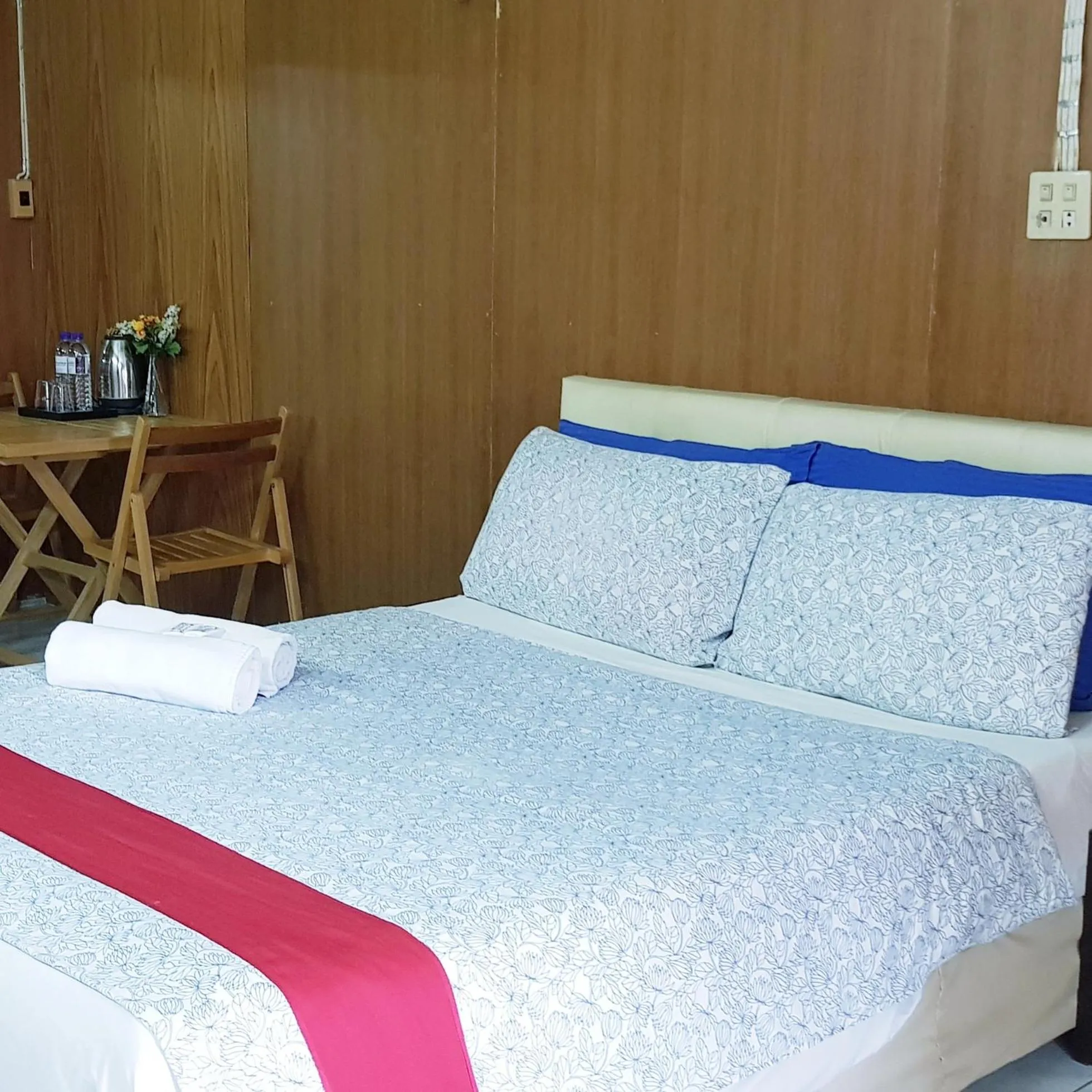 Bed in โรงแรมวินบางนา Win Bangna Hotel