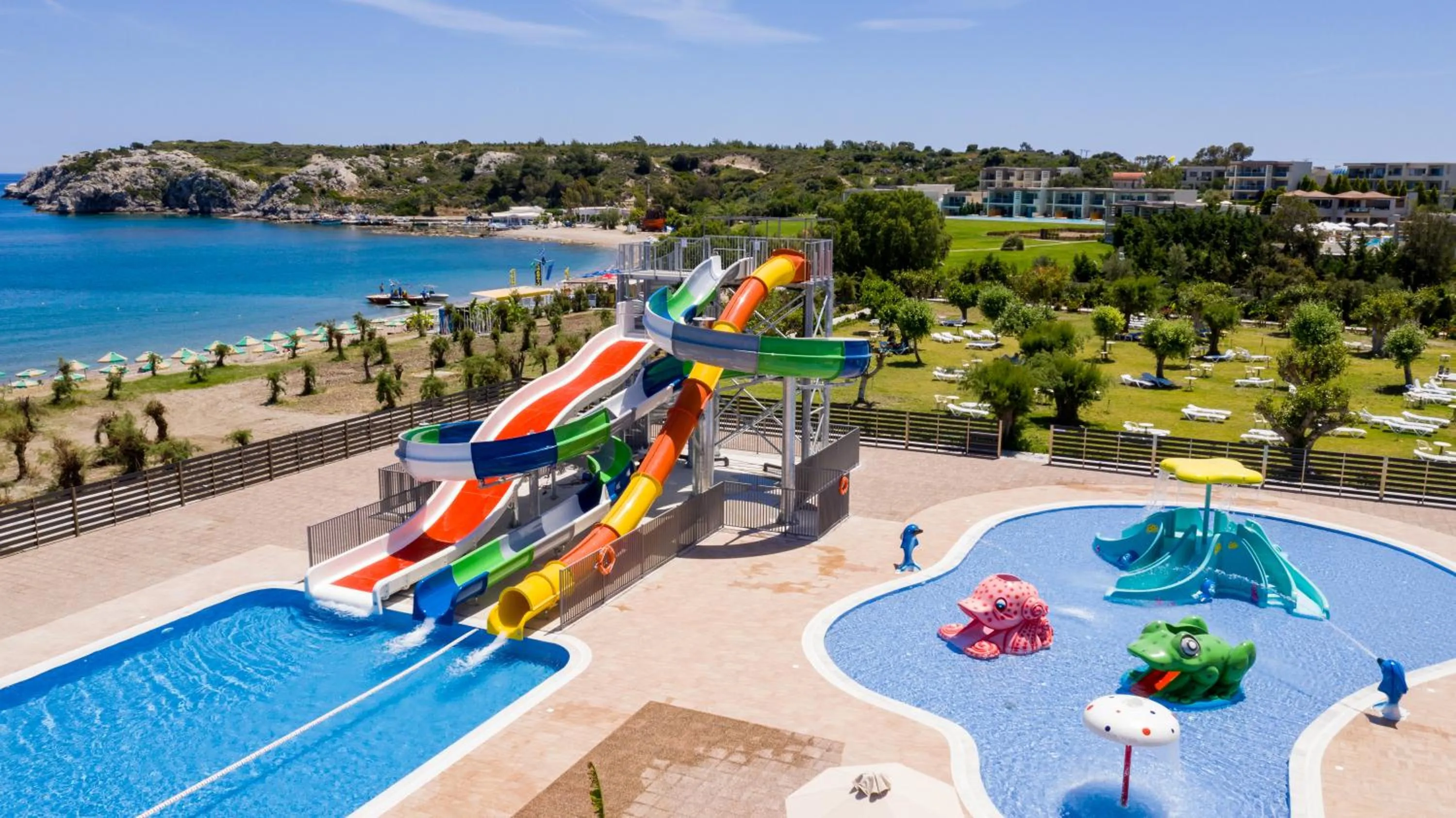 Aqua park in Irene Palace Beach Resort
