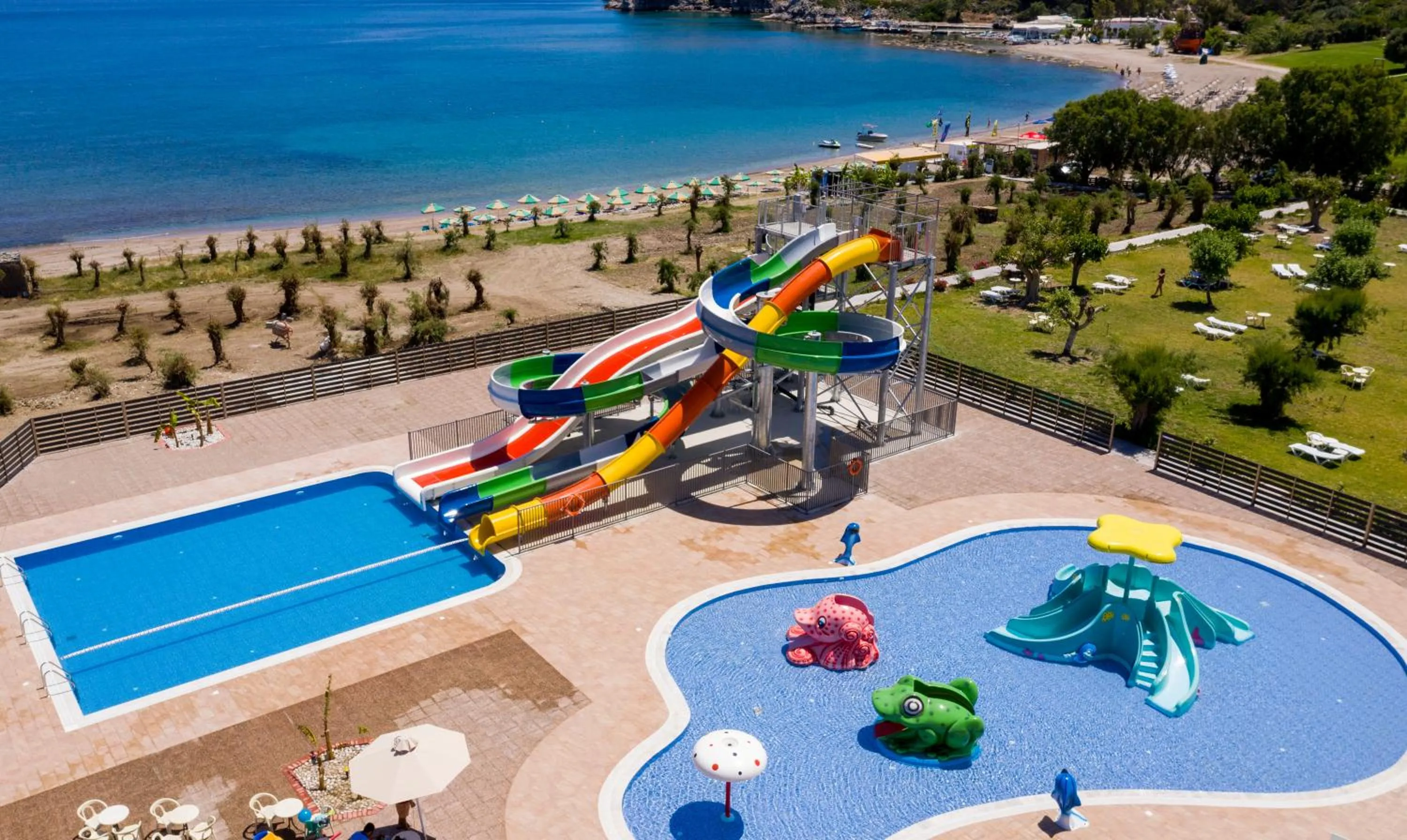 Aqua park in Irene Palace Beach Resort