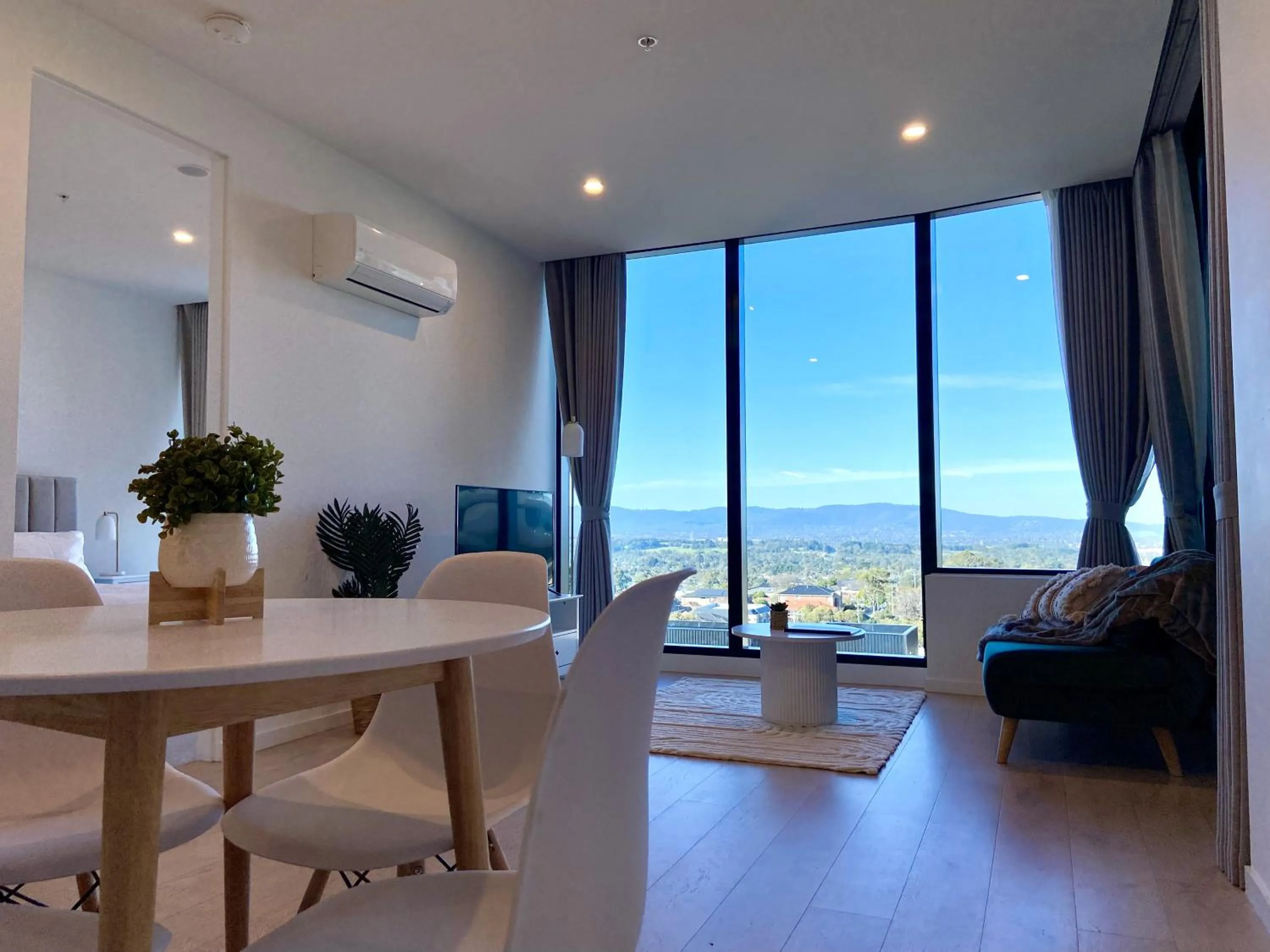 Living room in Skygarden Luxury Condo