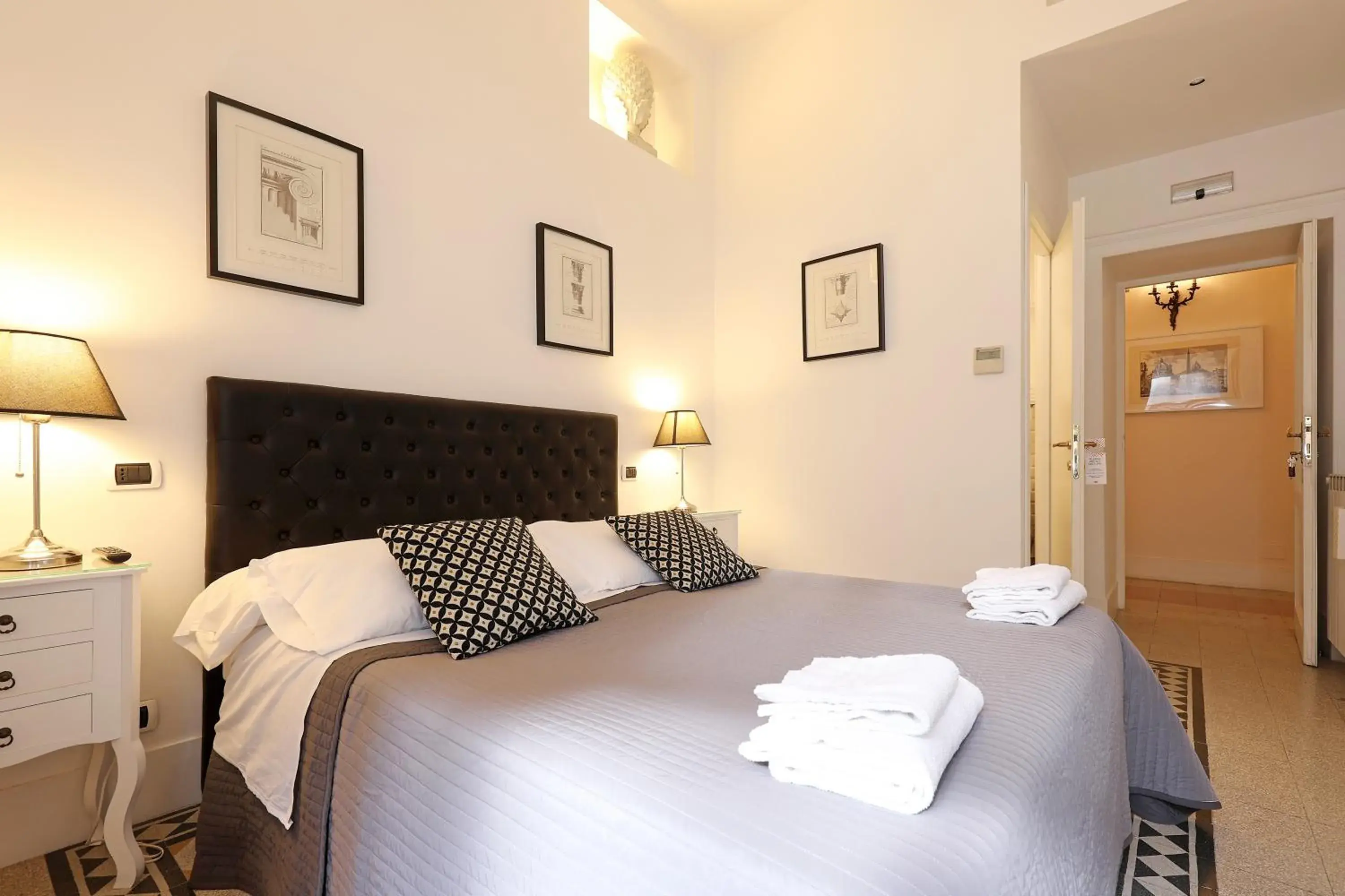 Bed in Residenza Mazzini Bed in Residenza Mazzini