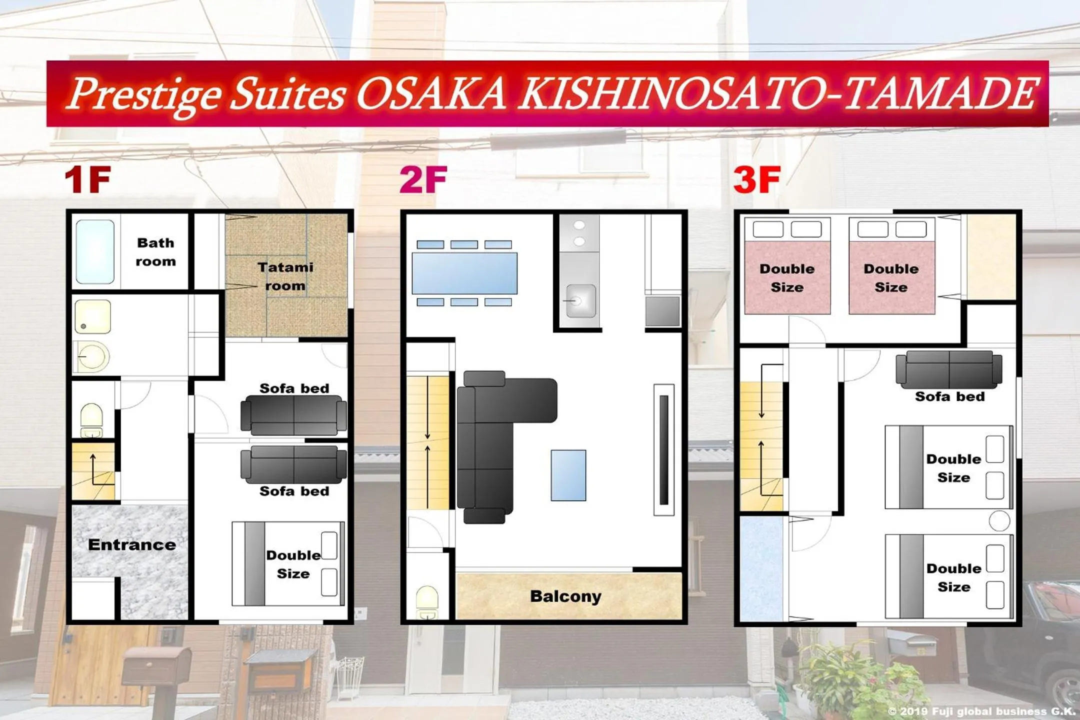 Prestige Suites Osaka Kishinosato-Tamade