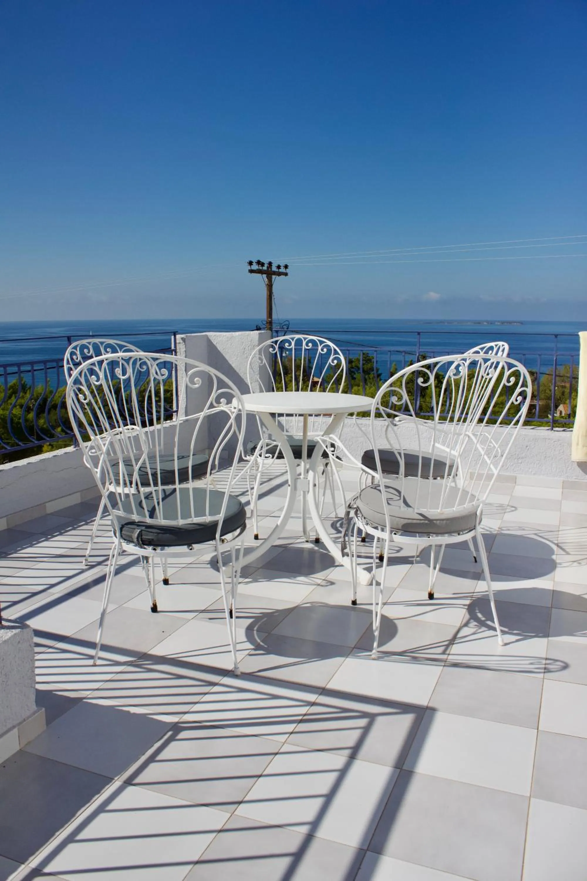 Patio in Kekatos Studios