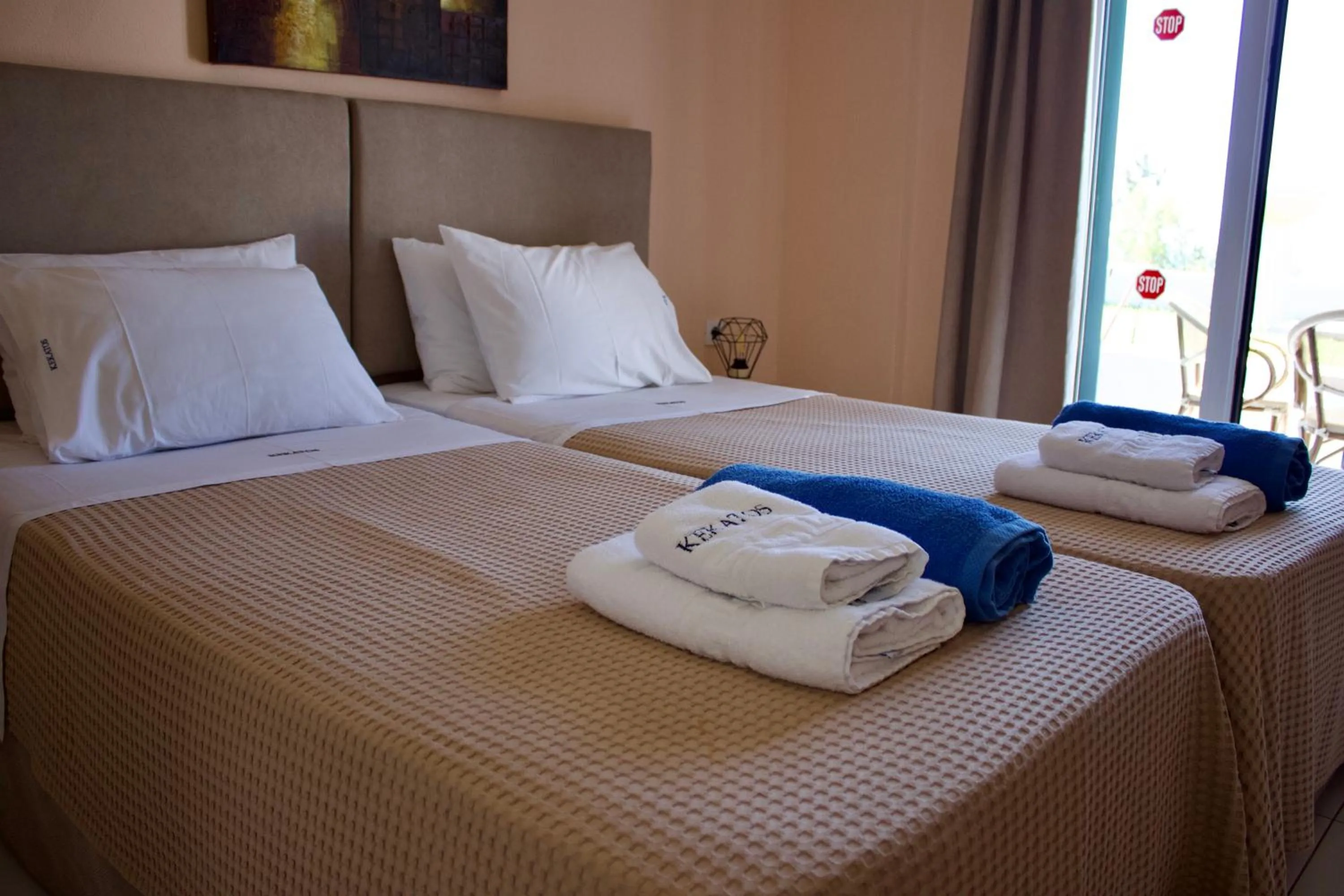 Bed in Kekatos Studios