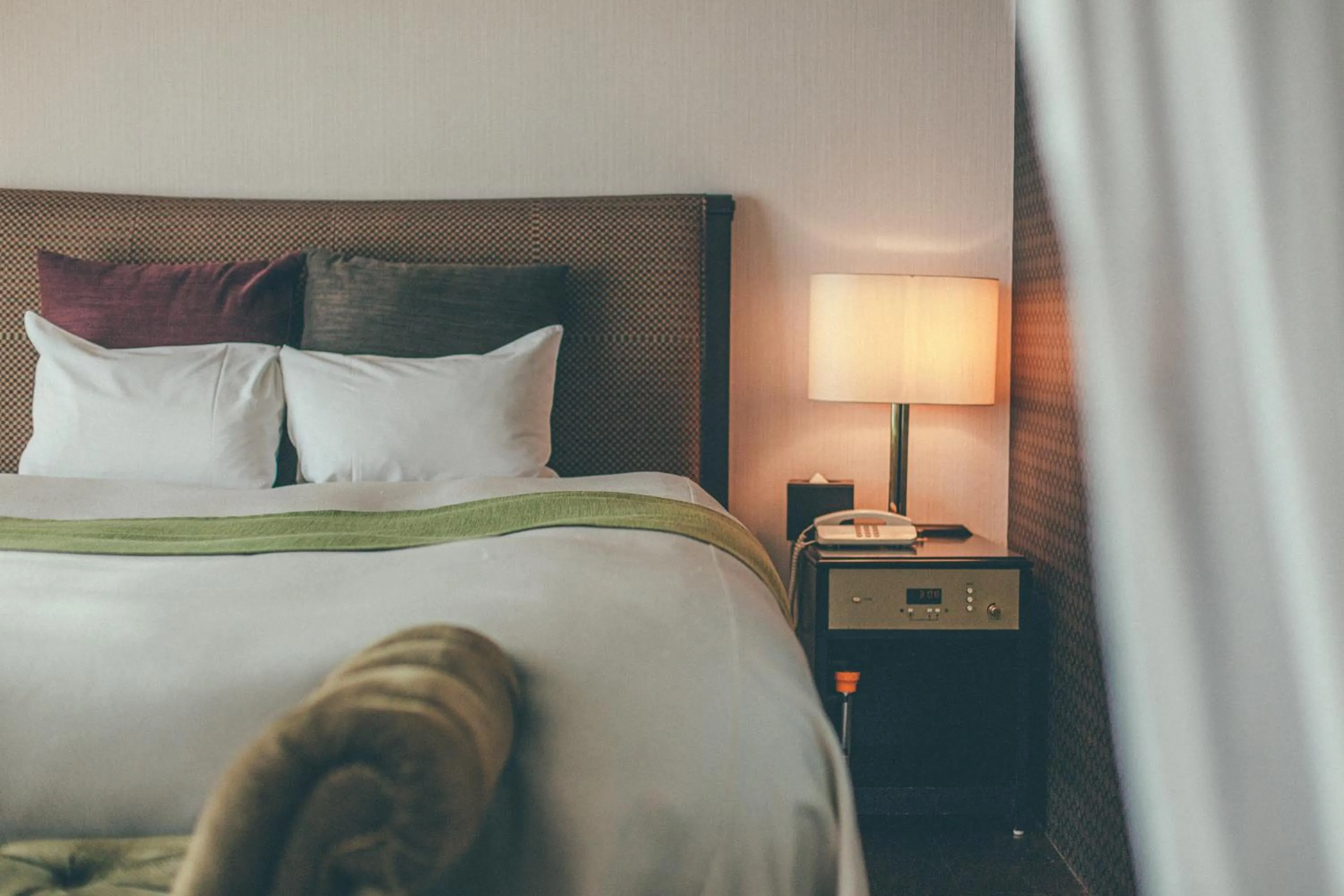 Bed in Hotel Villa Kuretake