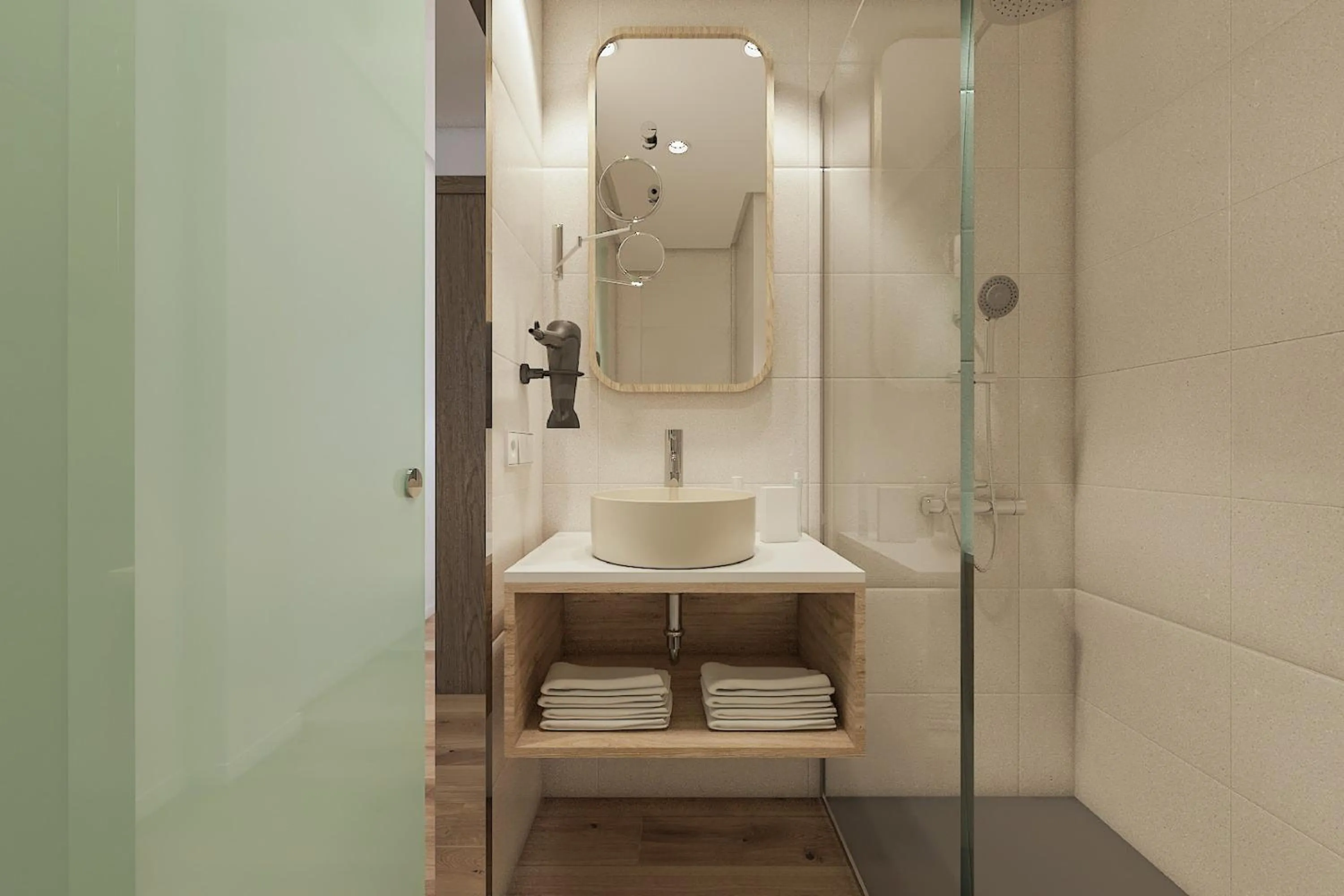 Bathroom in Hotel Moré