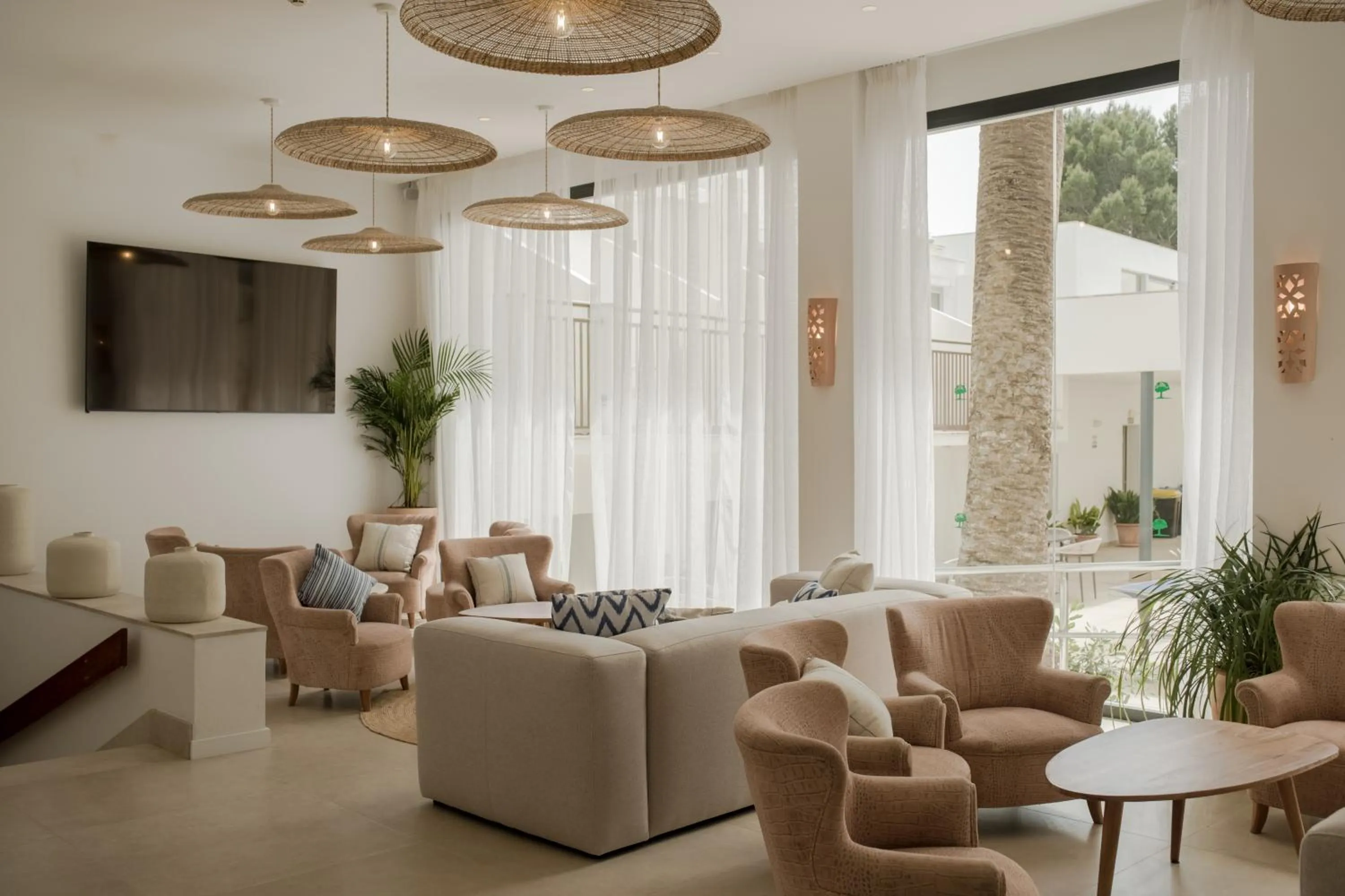 Living room in Hotel Moré