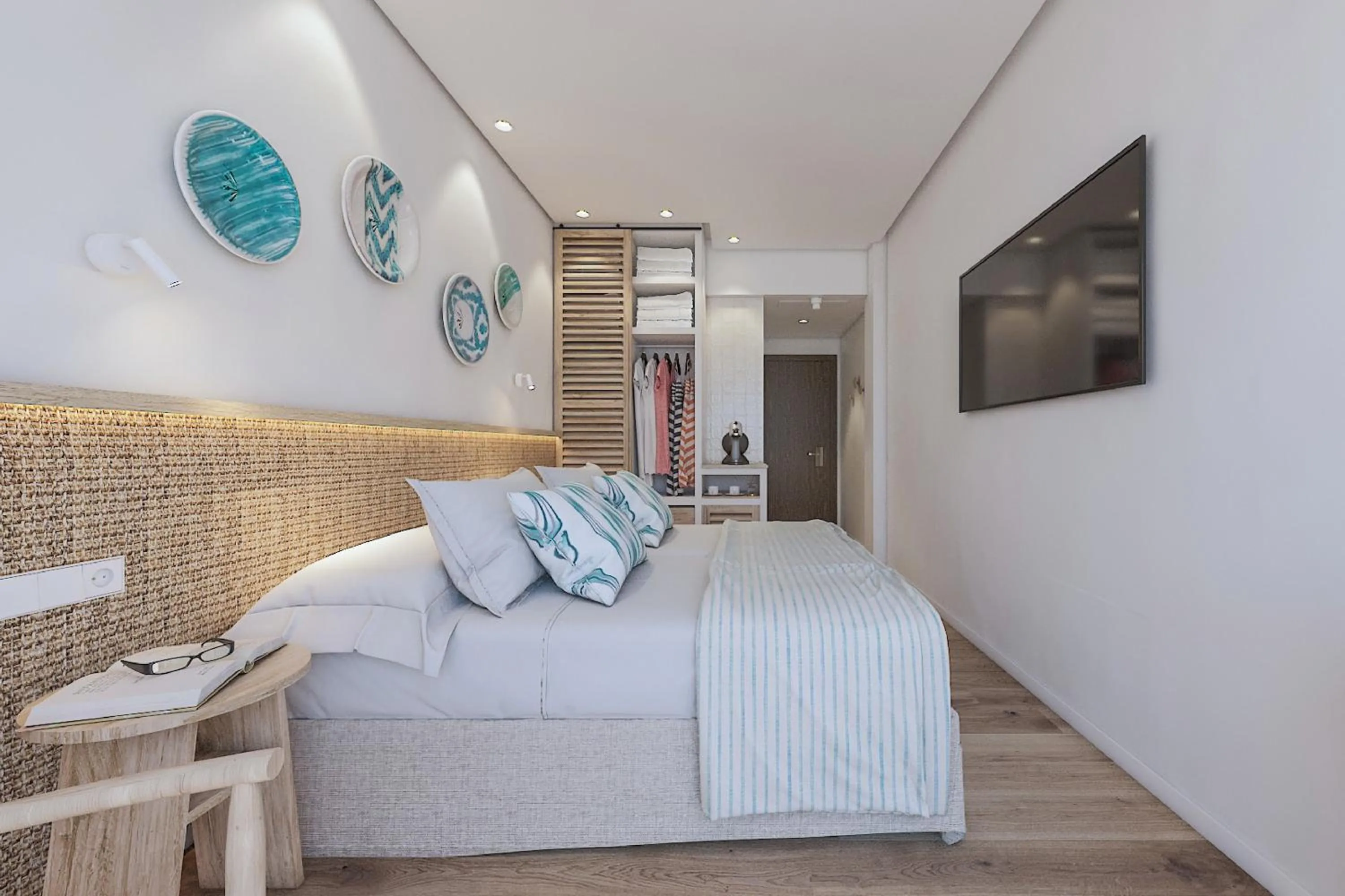 Photo of the whole room, Bed in Hotel Moré