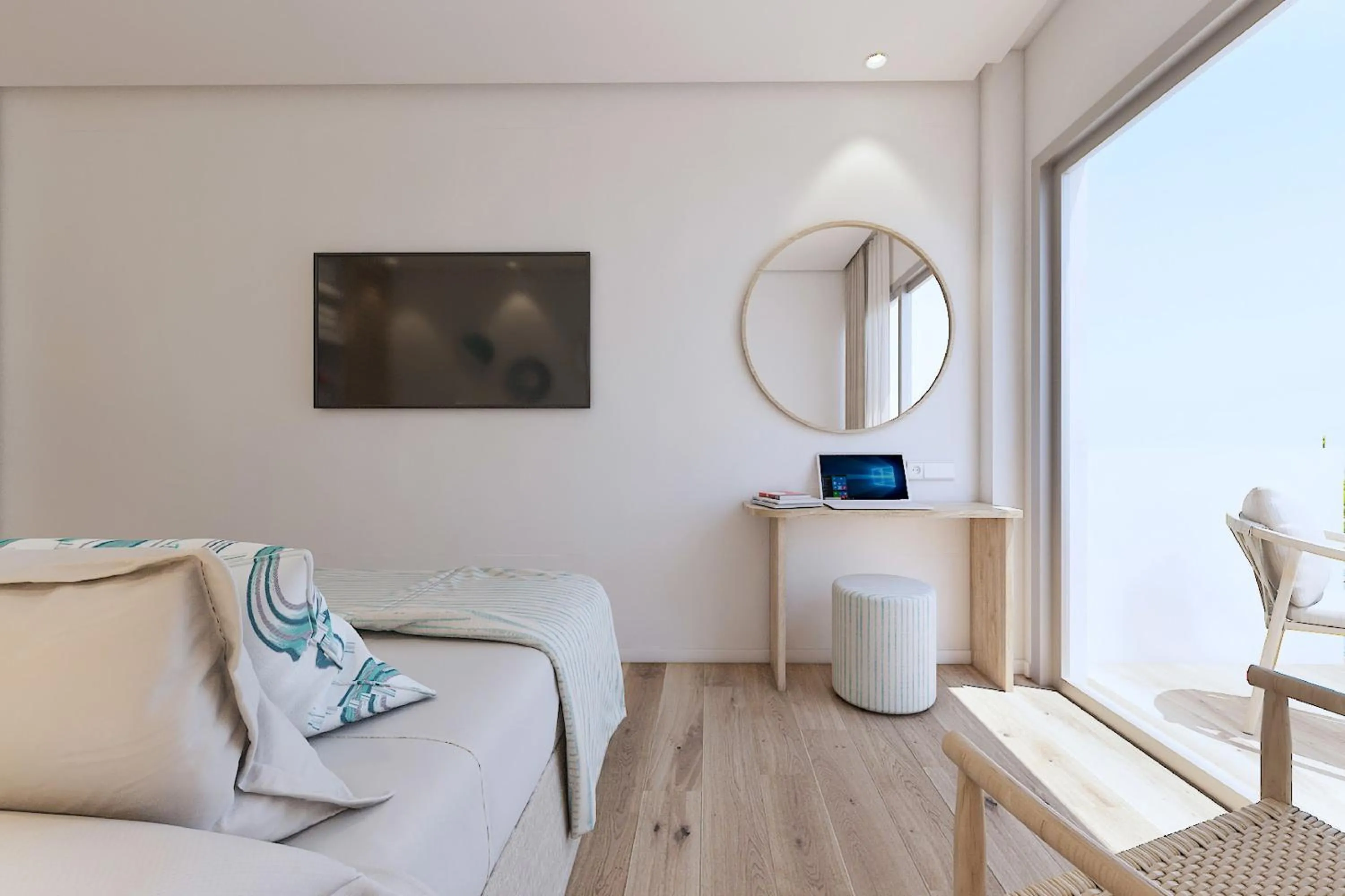 Photo of the whole room, Bed in Hotel Moré