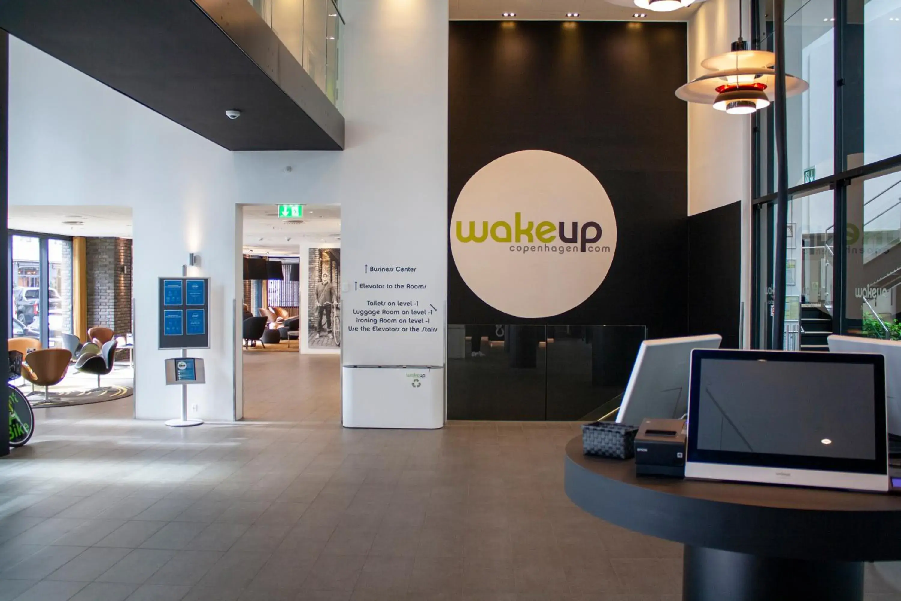 Lobby or reception in Wakeup Copenhagen - Borgergade Lobby or reception in Wakeup Copenhagen - Borgergade