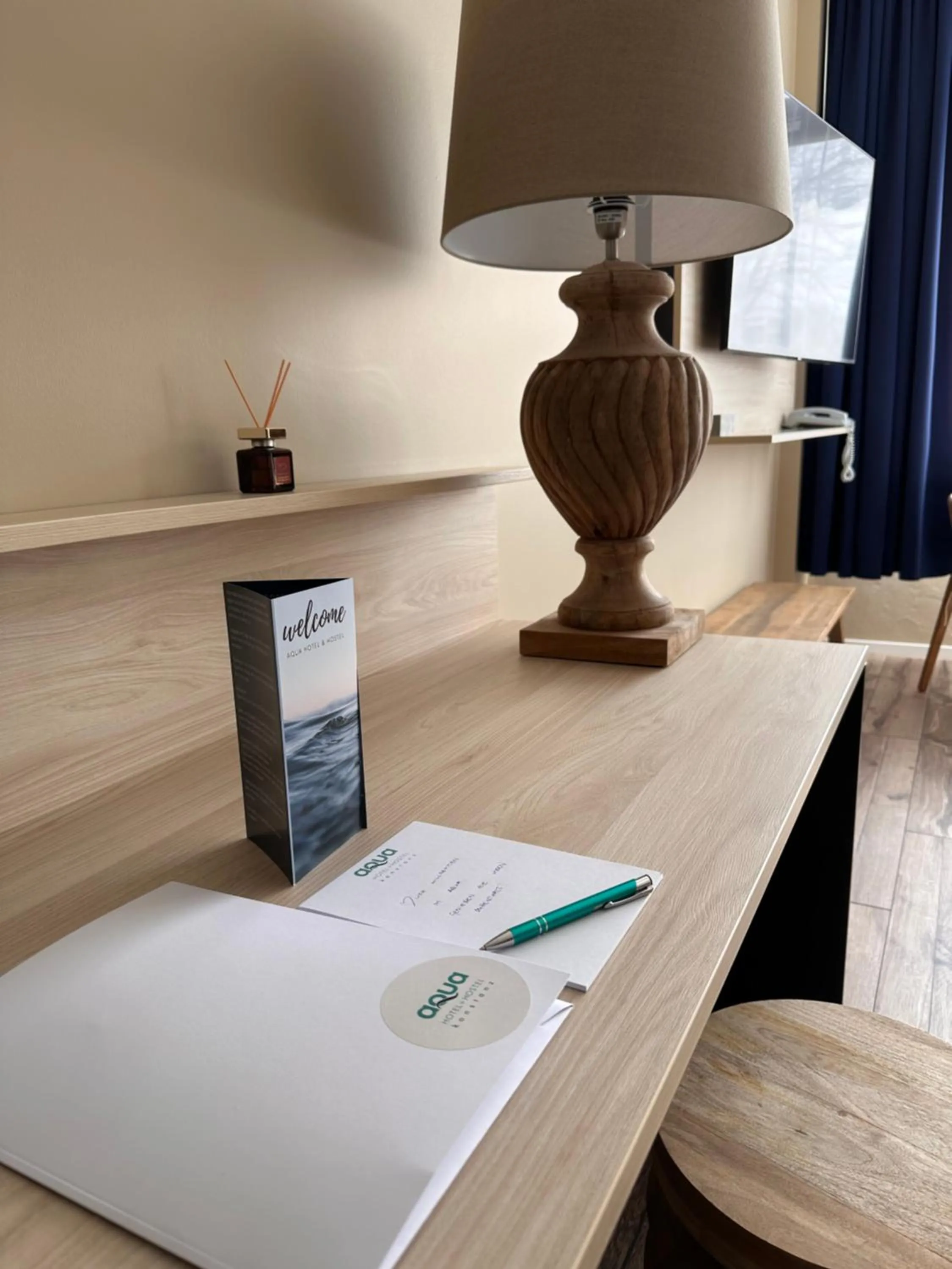 Decorative detail in Aqua Hotel