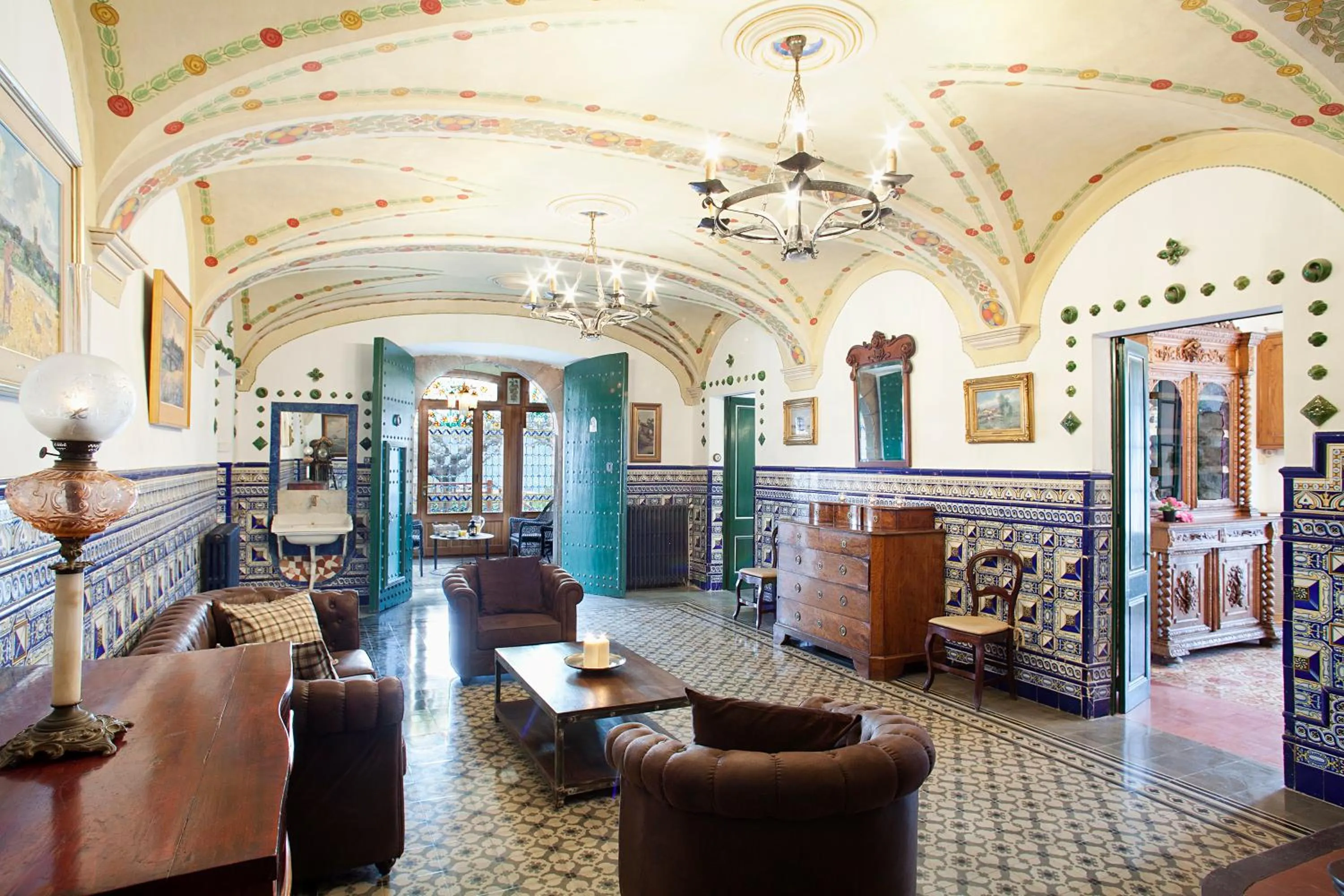 Lobby or reception in Can Borrell