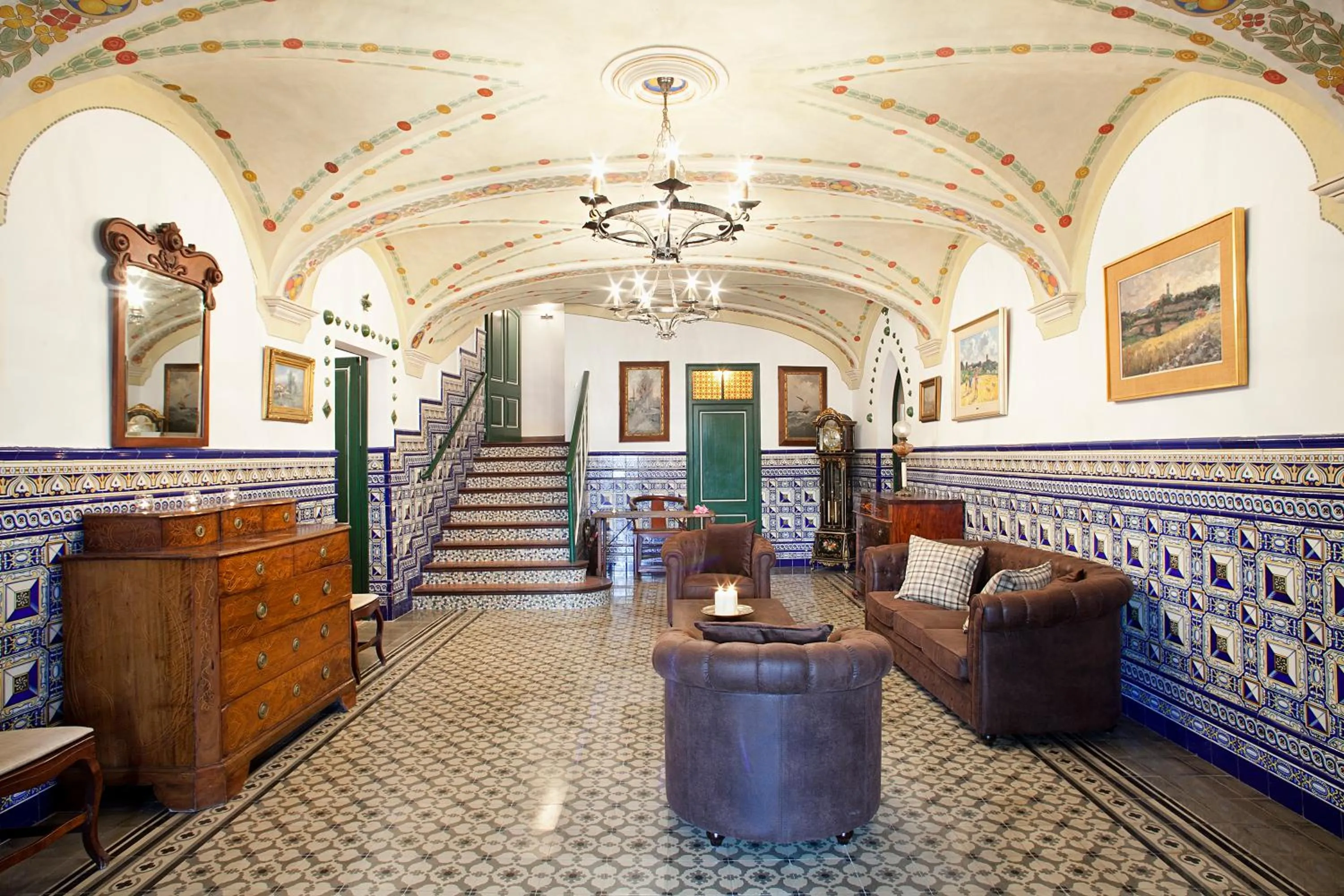 Lobby or reception in Can Borrell